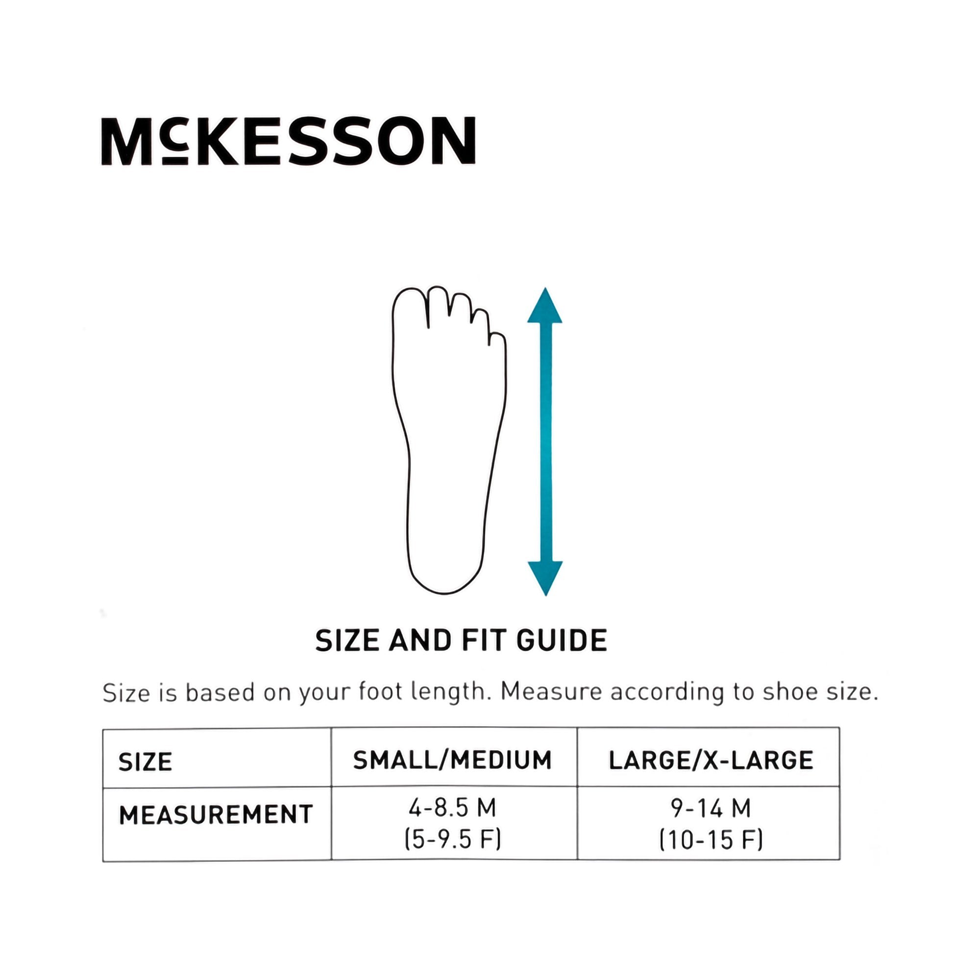McKesson Low Profile Dorsal Night Splint, Small / Medium (1 Unit)