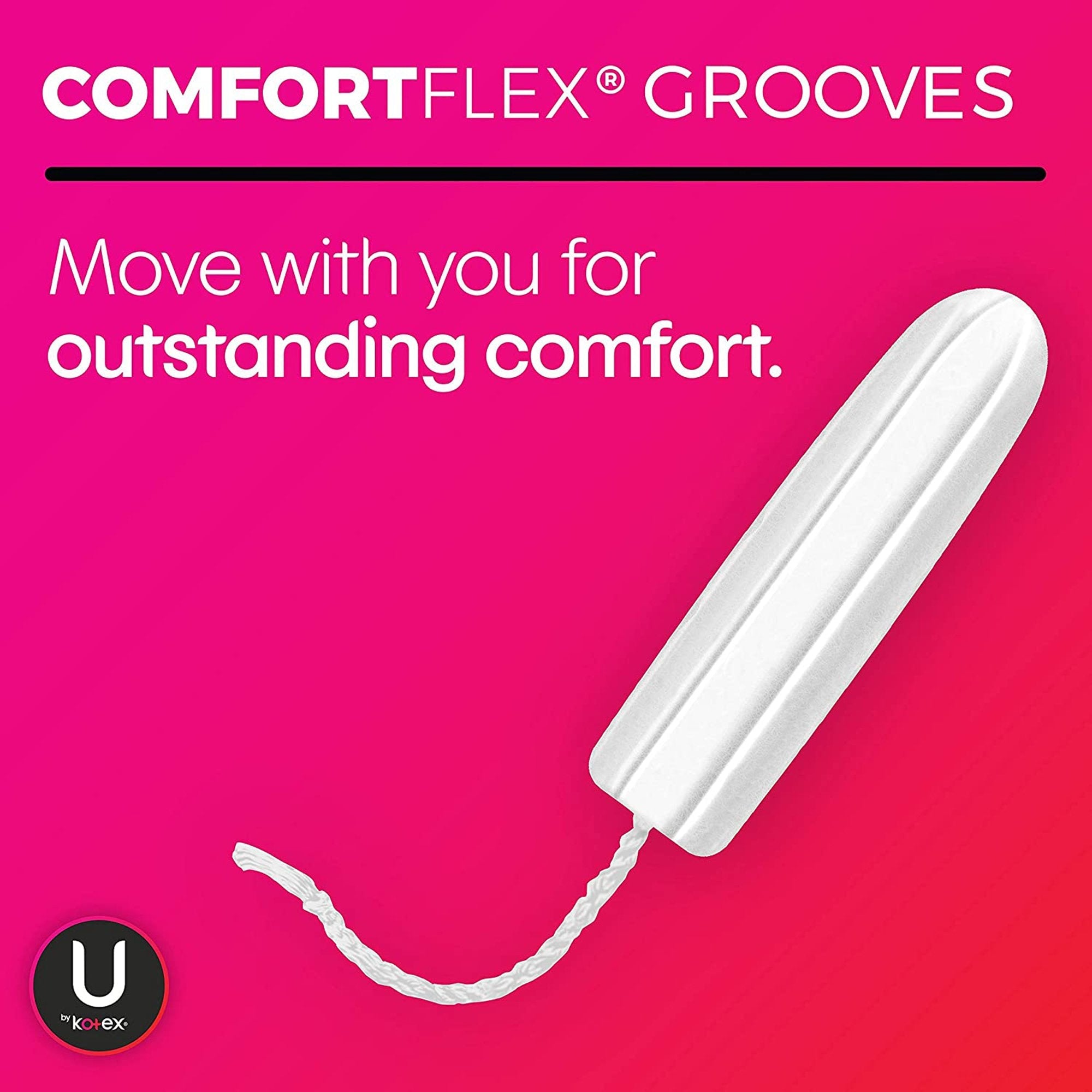 U By Kotex® Click® Compact Tampons, Regular (16 Units)