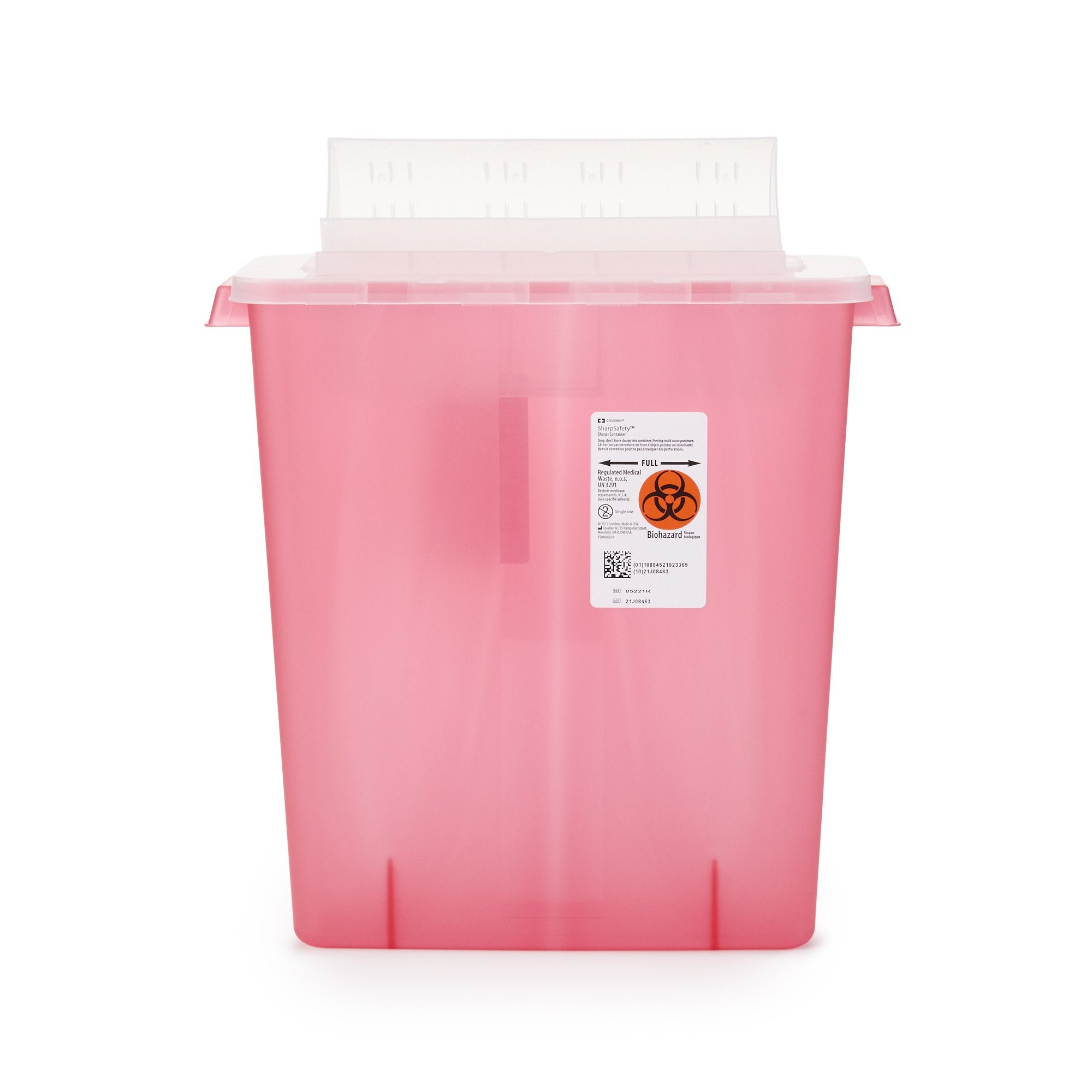 In-Room™ Multi-purpose Sharps Container, 3 Gallon, 16¼ x 13¾ x 6 Inch (10 Units)