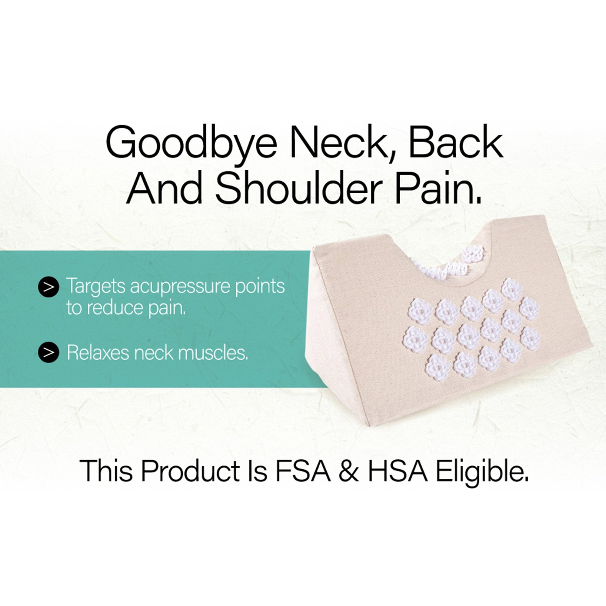 Kanjo Acupressure Cervical Traction Wedge Pillow (1 Unit)