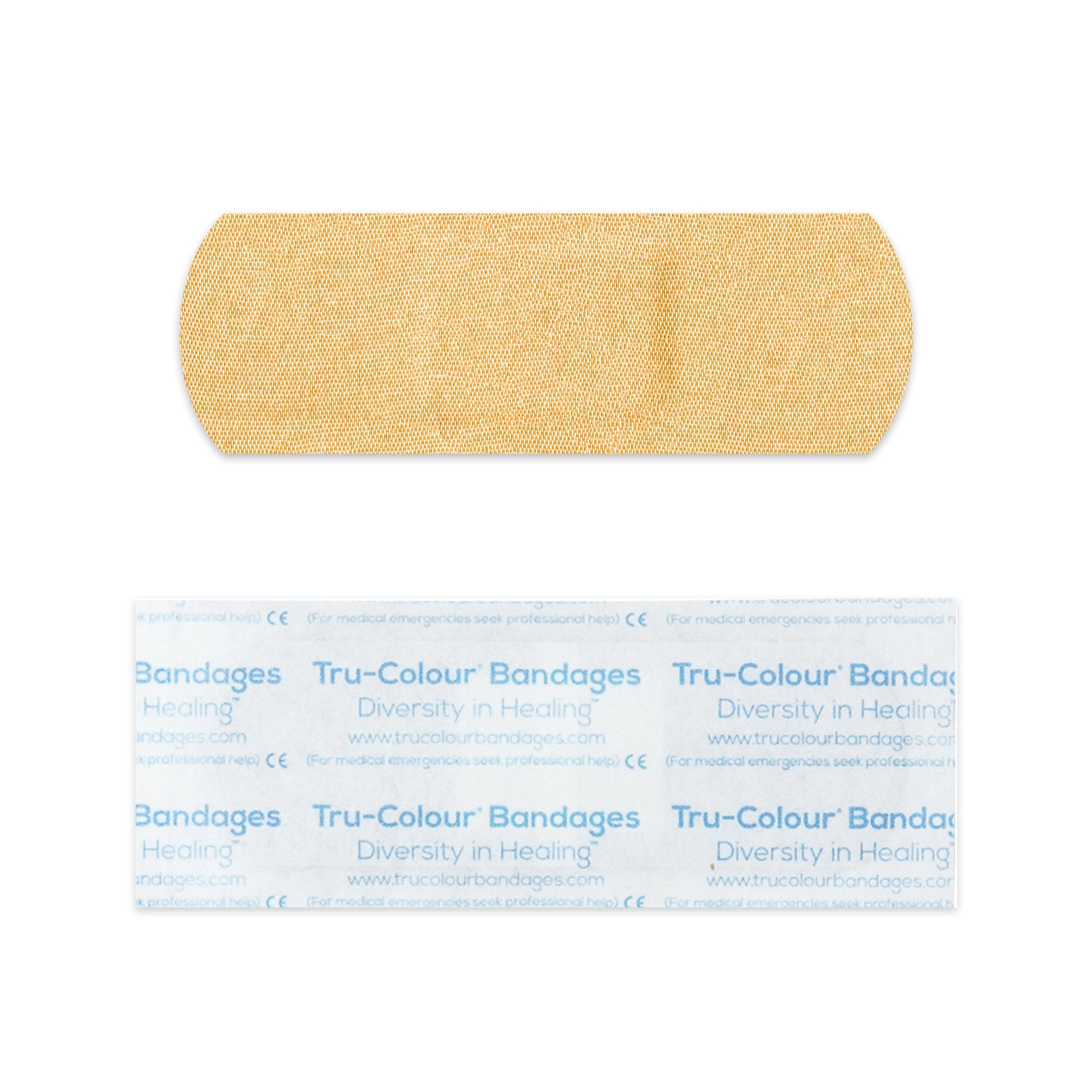 TruColour® Beige Adhesive Strip, 1 x 3 Inch (1500 Units)