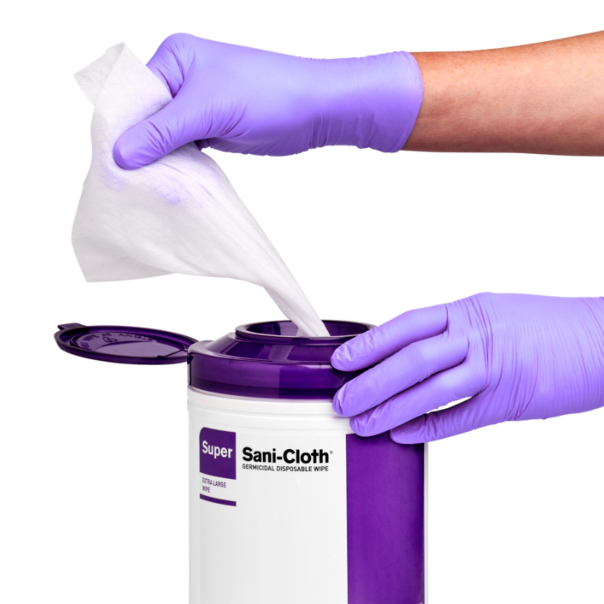 Super Sani-Cloth Disinfectant Wipes - Large Canister, 160ct - Quick Clean