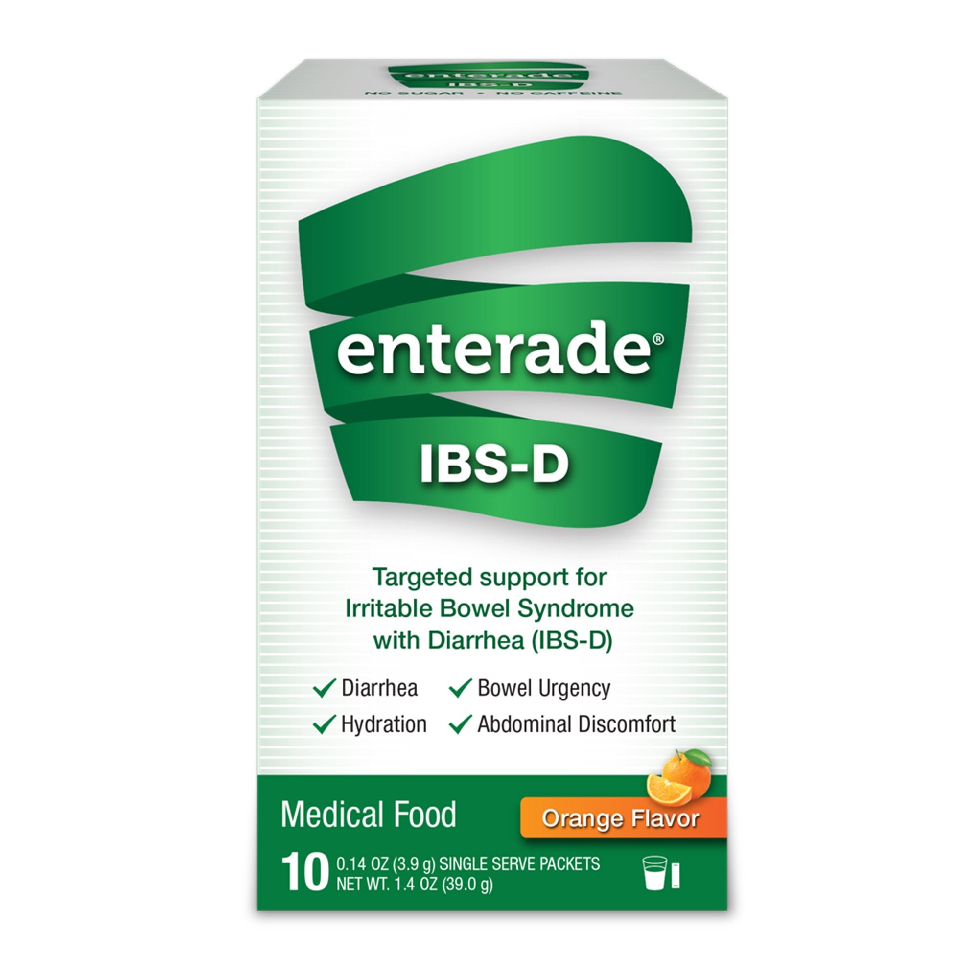 Oral Supplement enterade® IBS-D Orange Flavor Powder 0.14 oz. Individual Packet - image 3