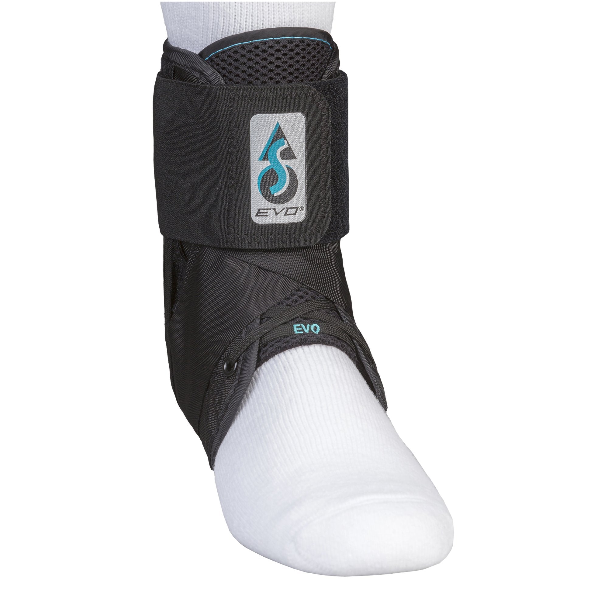 Ankle Support ASO® Evo™ Medium Hook and Loop Strap Closure / Lace-Up Foot