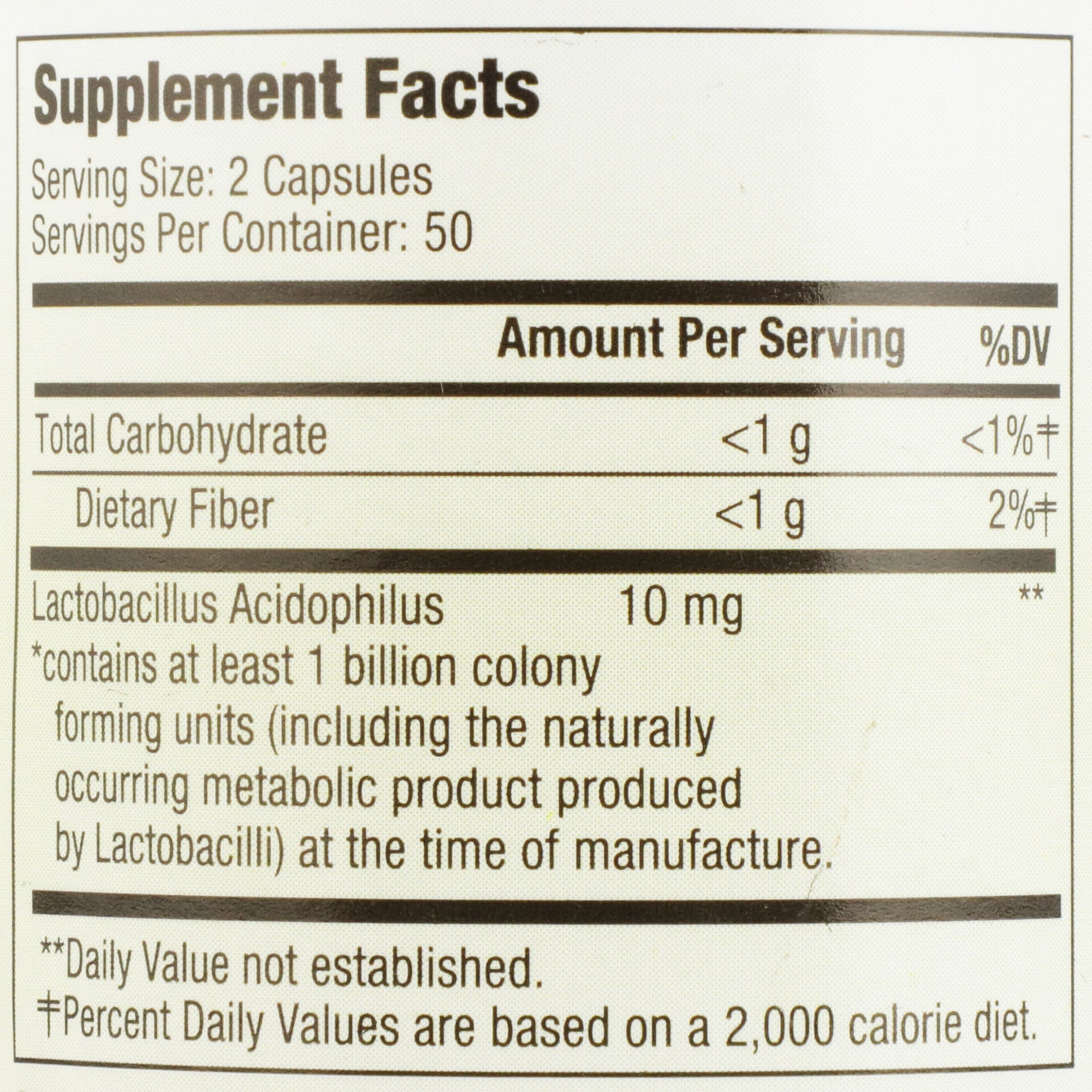 Probiotic Dietary Supplement HEALTH STAR® 100 per Bottle Capsule - image 5