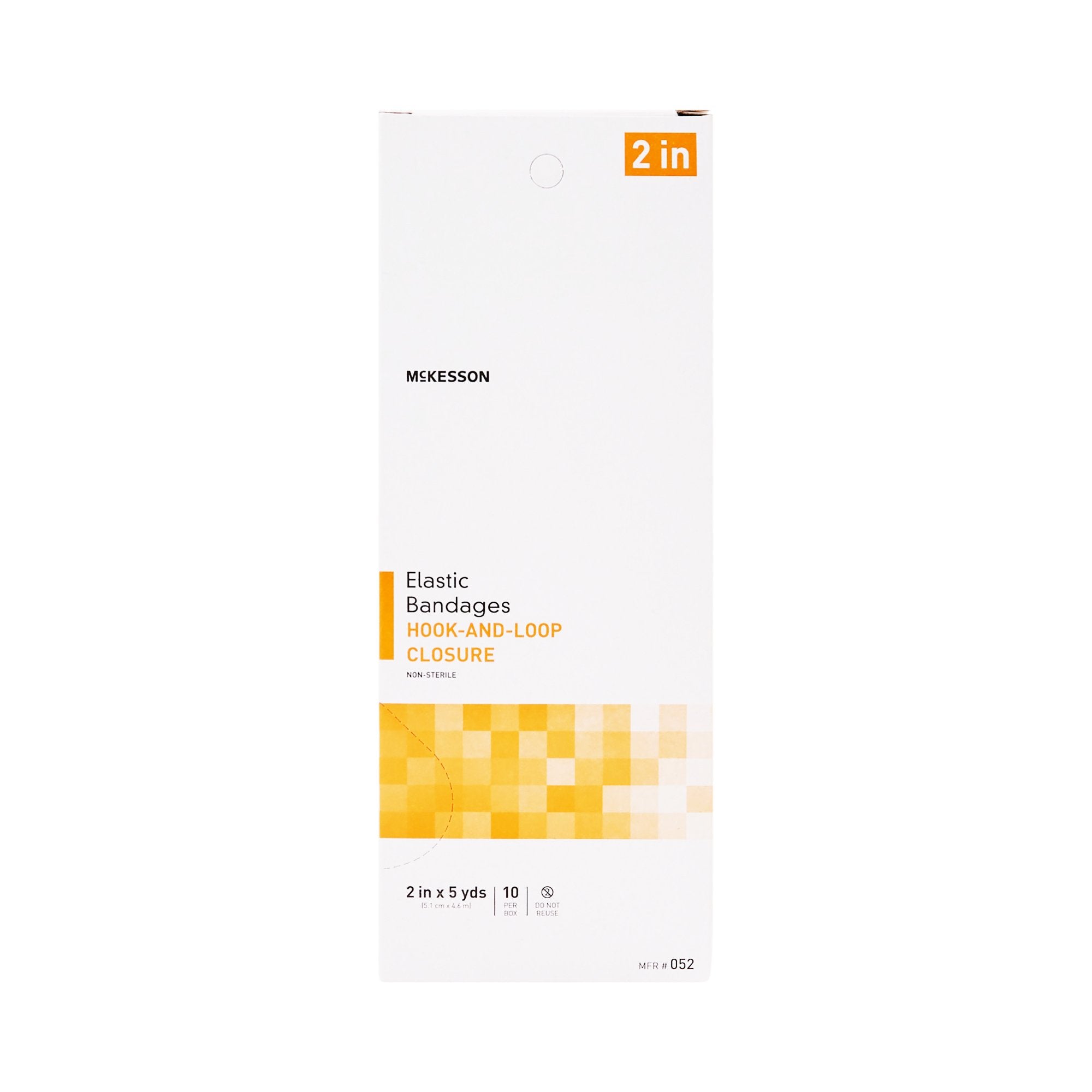 Elastic Bandage McKesson 2 Inch X 5 Yard Single Hook and Loop Closure Tan NonSterile Standard Compression - image 3