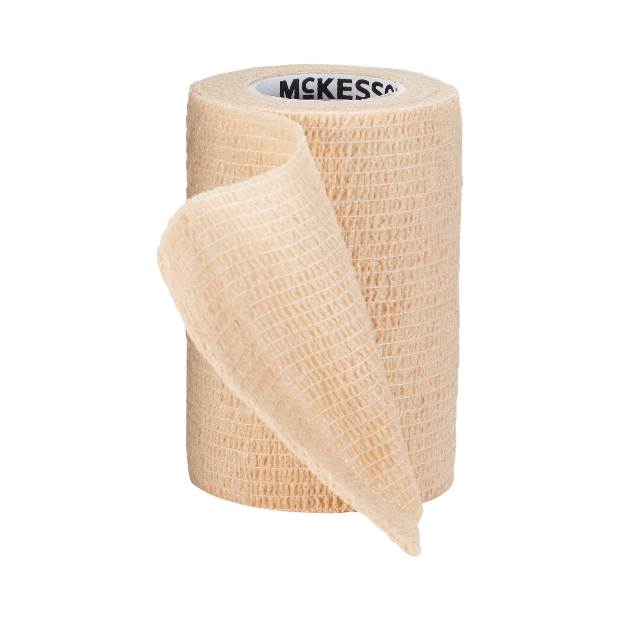 Cohesive Bandage McKesson 3 Inch X 5 Yard Self-adherent Closure Tan NonSterile Standard Compression - image 4