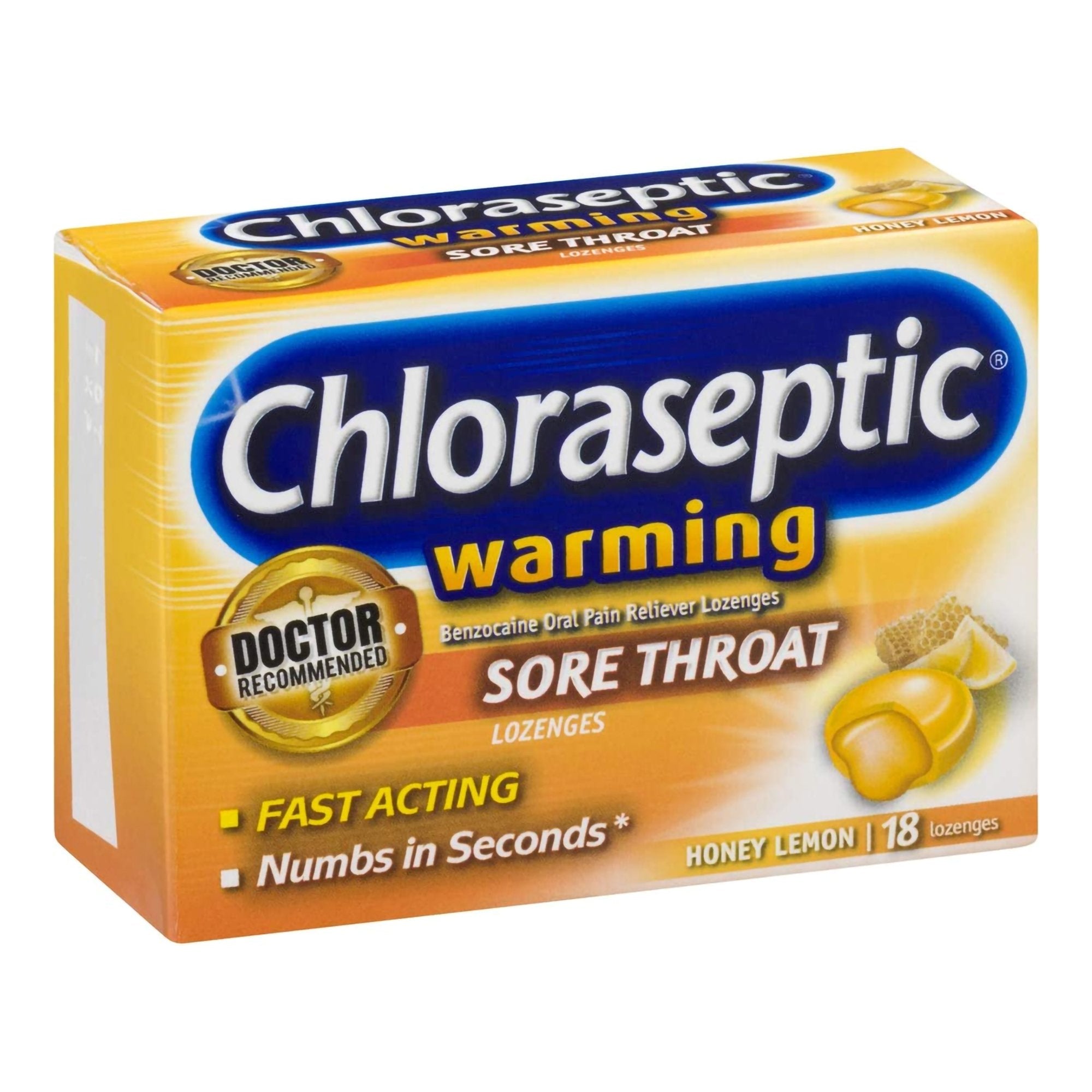 Sore Throat Relief Chloraseptic® Lozenge 18 per Box - image 2