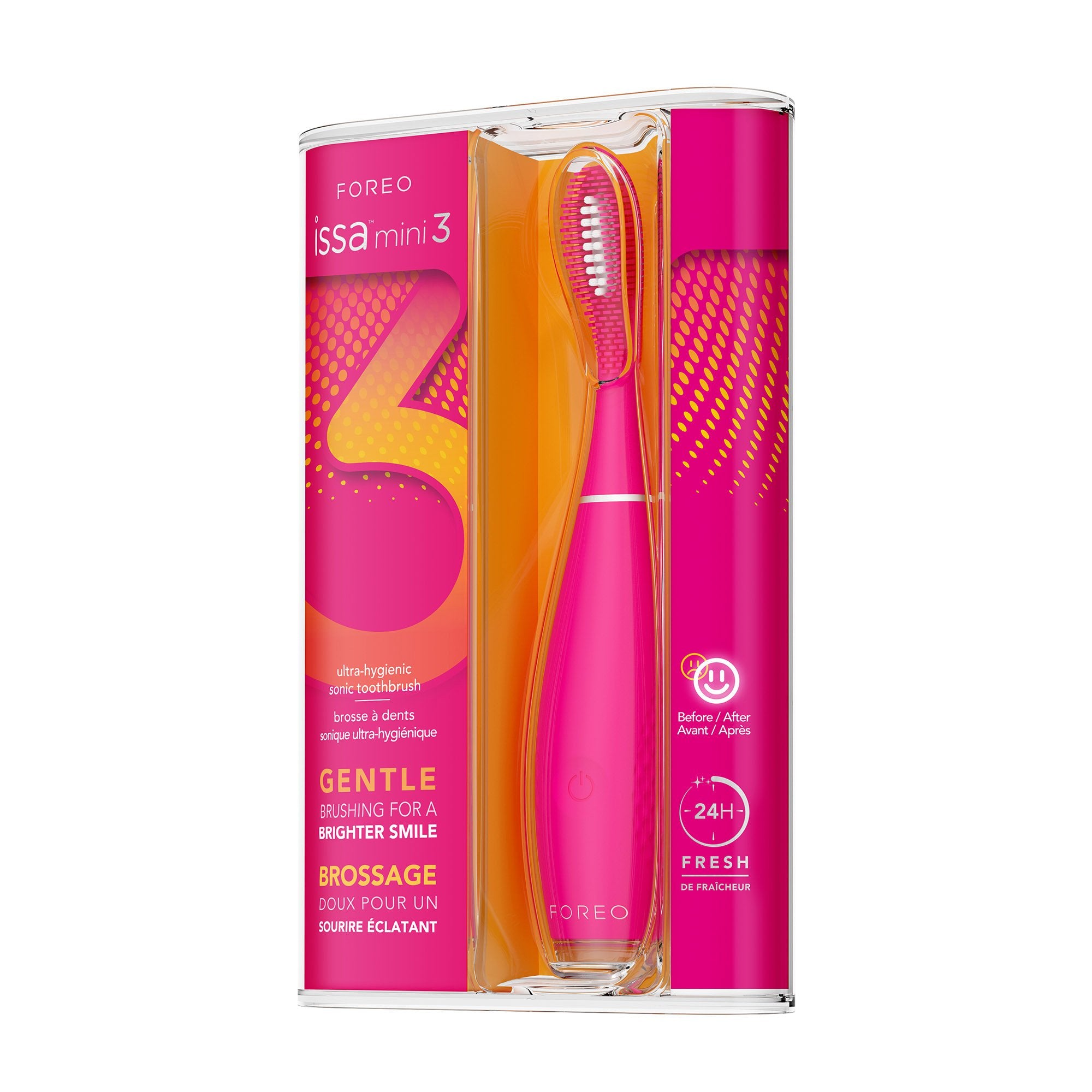 Sonic Toothbrush ISSA™ Mini 3 Wild Strawberry Adult Polymer