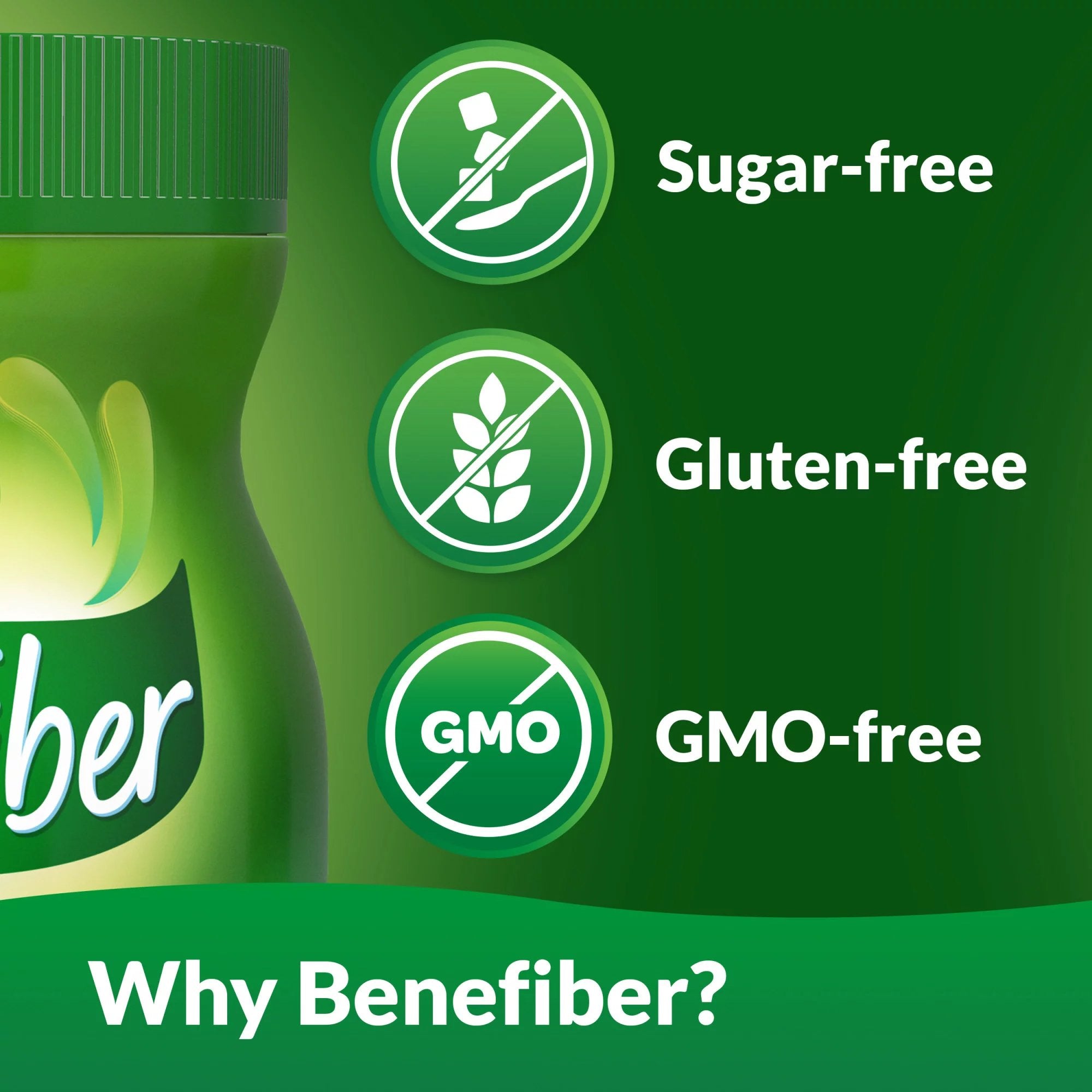 Oral Supplement Benefiber® Unflavored Powder 8.7 oz. Bottle - image 4