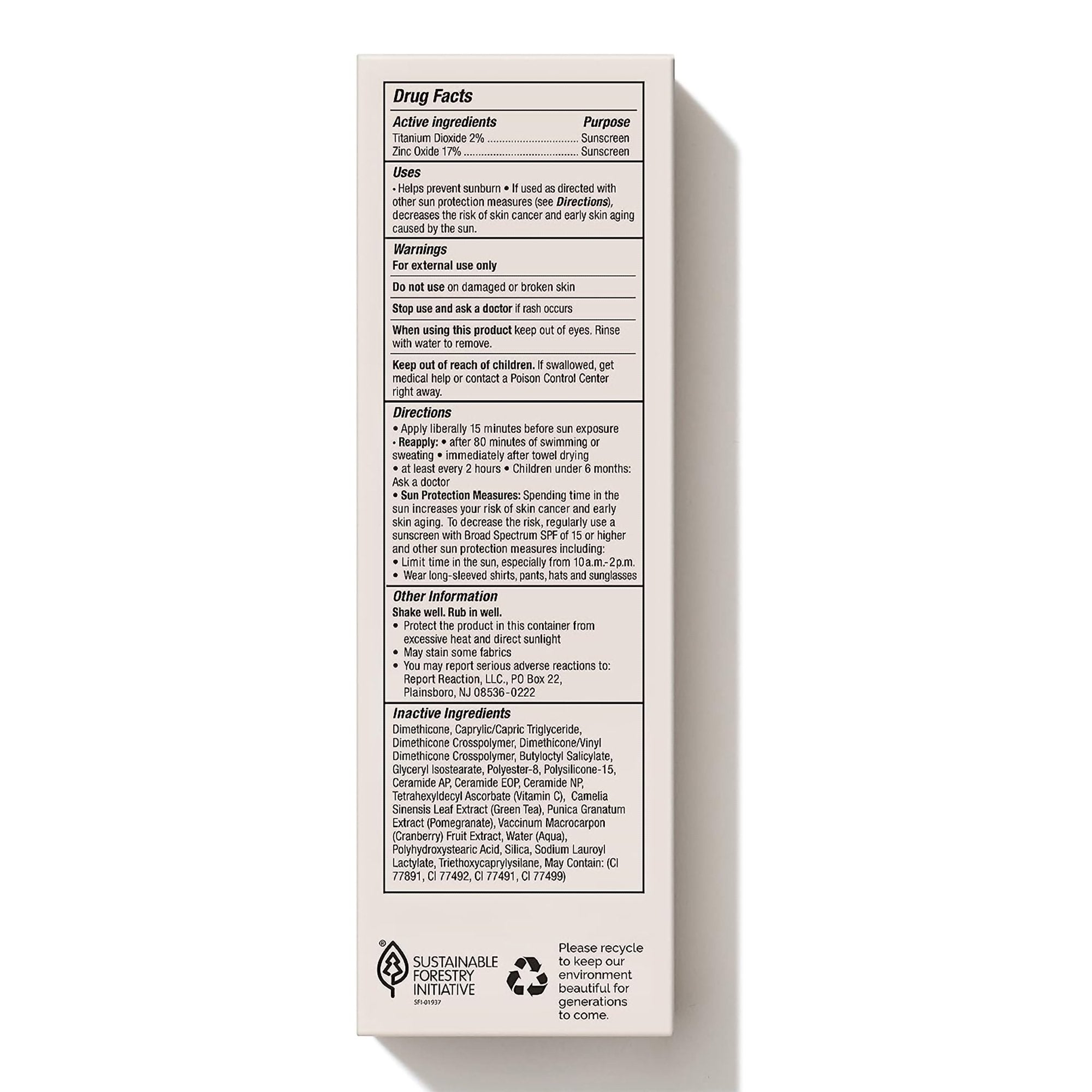 Sunscreen MDSolarsciences™ Mineral Moisture Defense SPF 50 Cream 3.4 oz. Tube - image 4