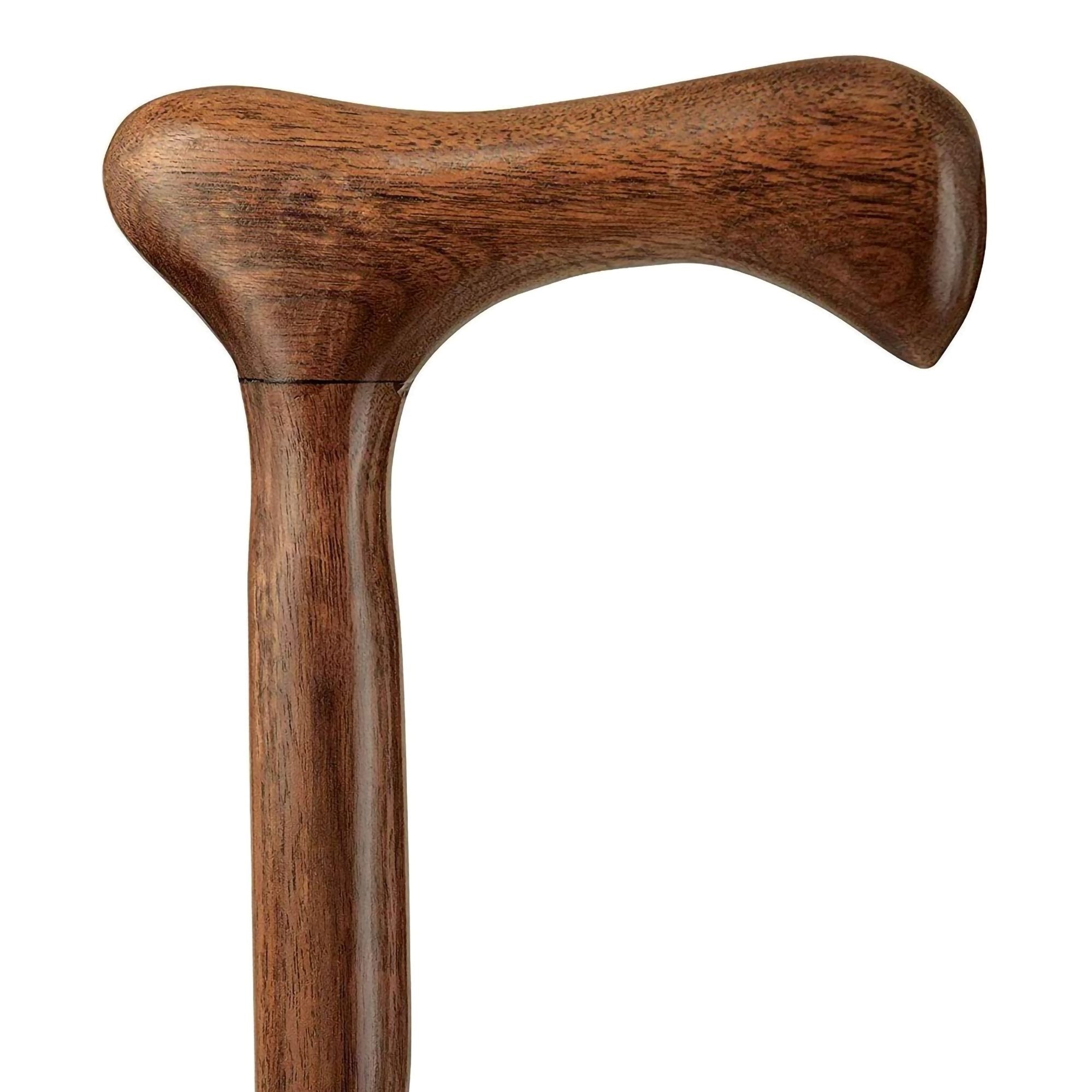 T-Handle Cane Brazos™ Twisted Wood 37 Inch Height Walnut - image 3