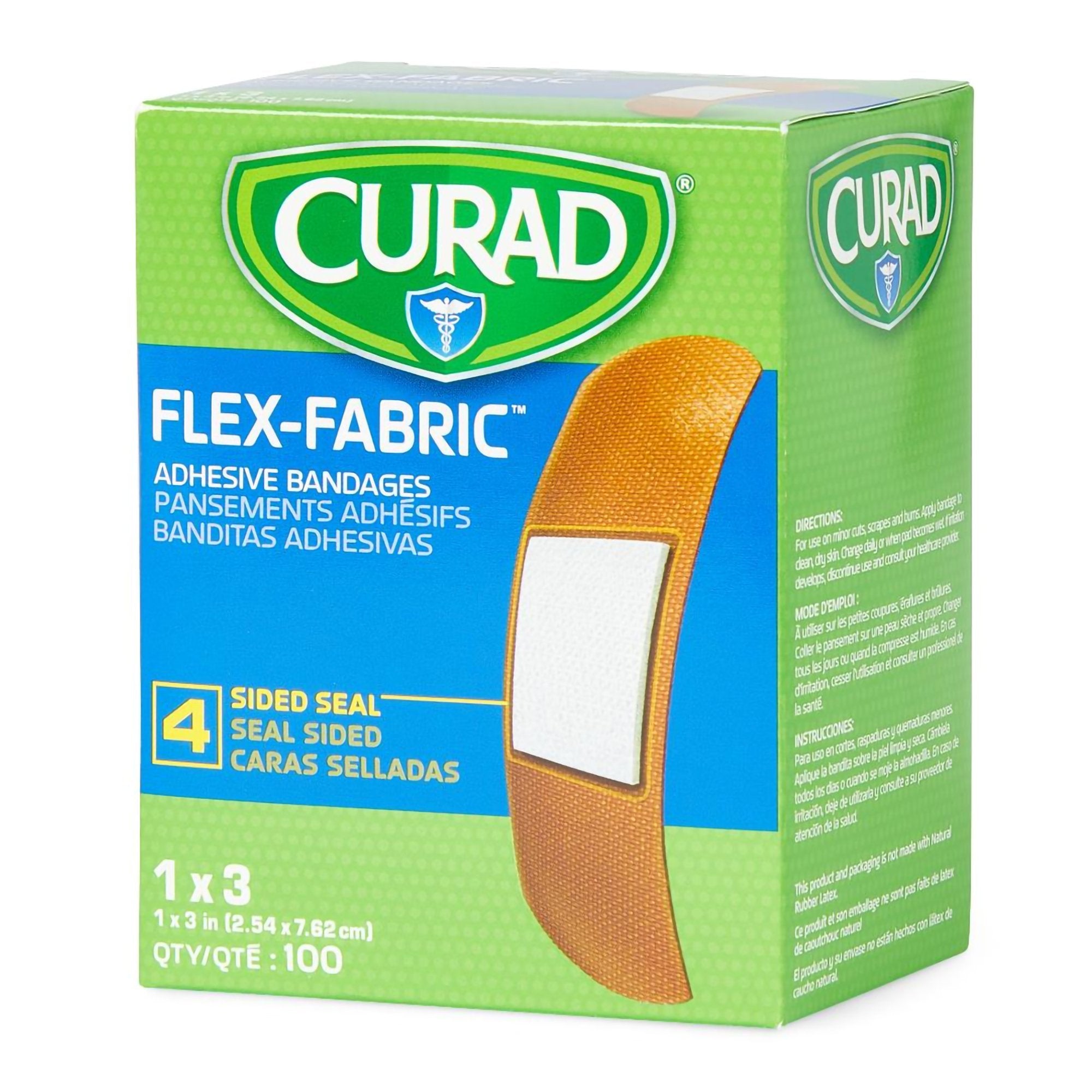 Adhesive Strip Comfort Cloth® Fabric Tan 1 X 3 Inch Sterile - image 4