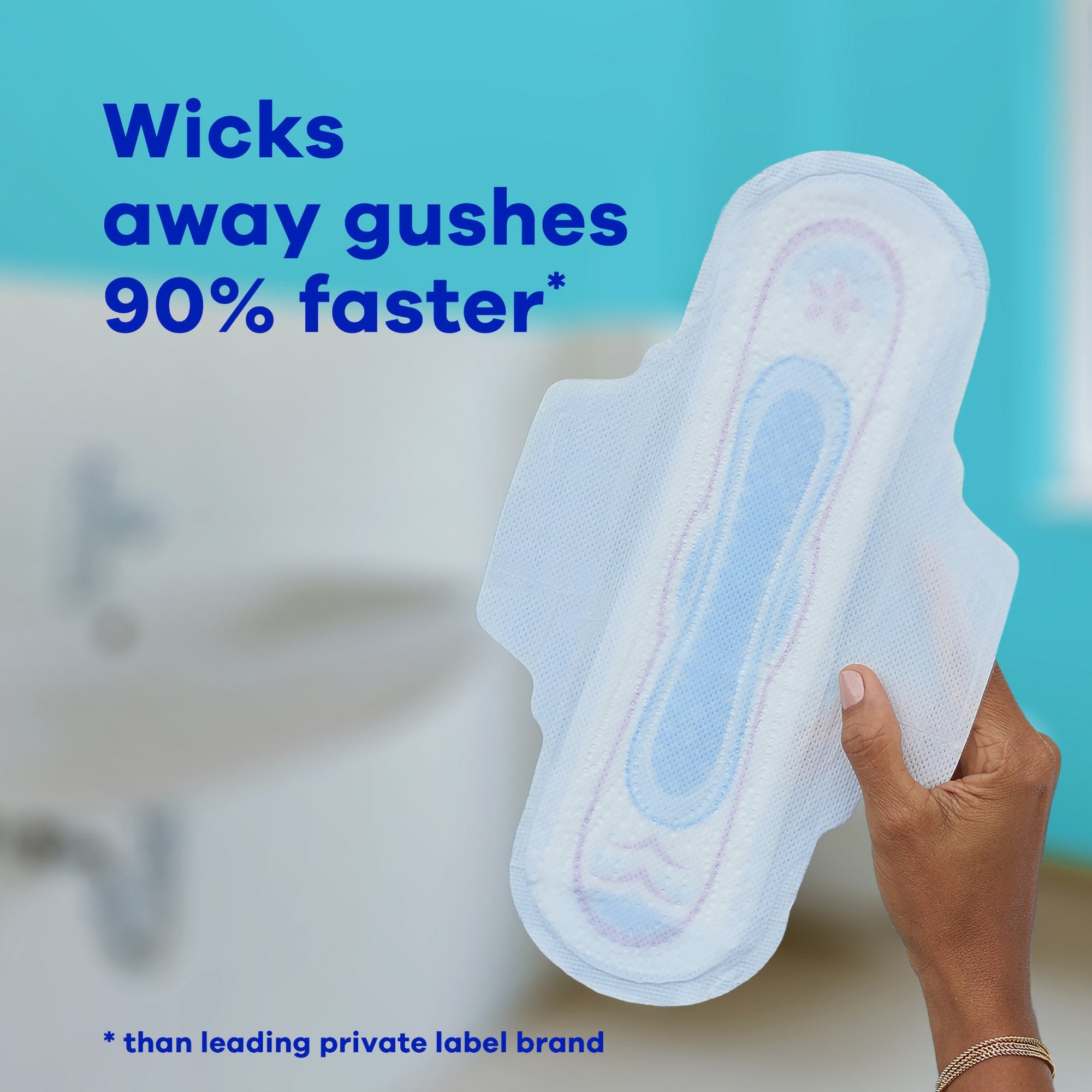Feminine Pad Always® Ultra Thin With Wings Super Absorbency - image 6