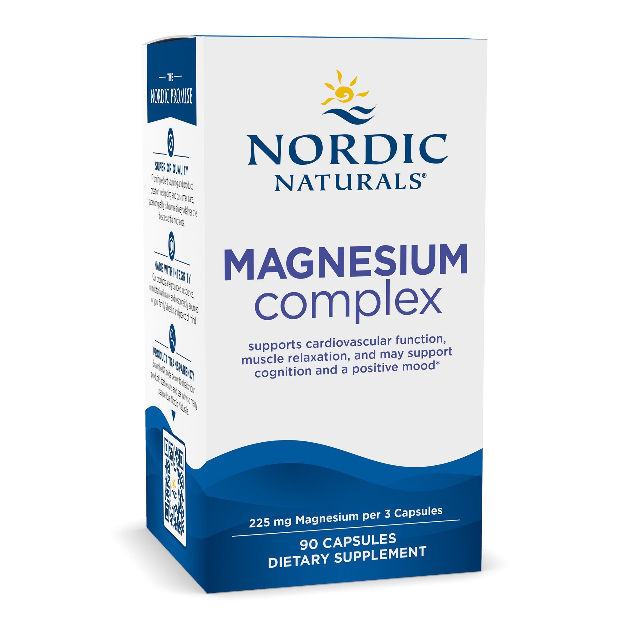 Dietary Supplement Nordic Naturals® Magnesium Complex Magnesium 225 mg Strength Capsule 90 per Bottle - image 3