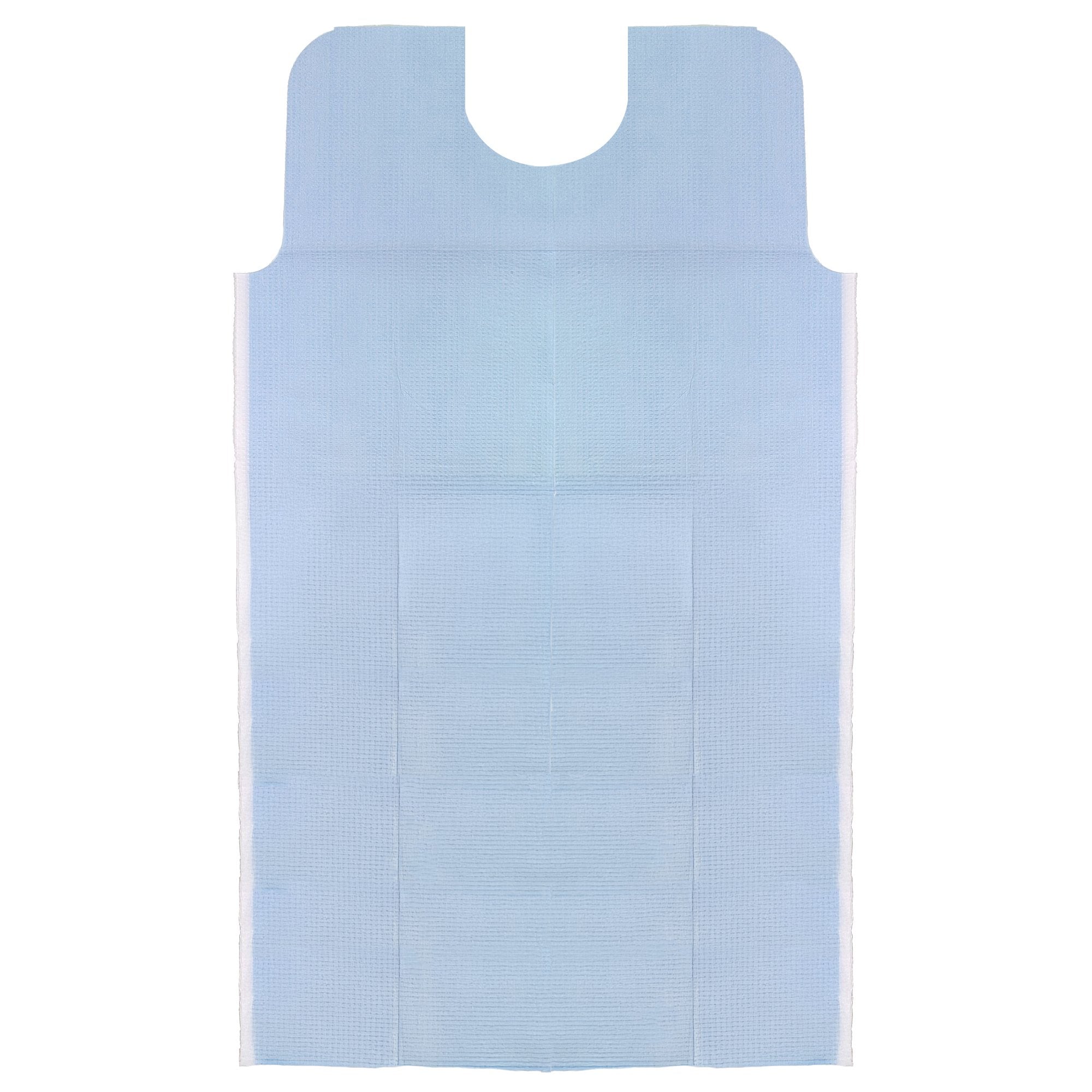 Tidi® Everyday Dental Bib, Blue, 29 x 42 Inch