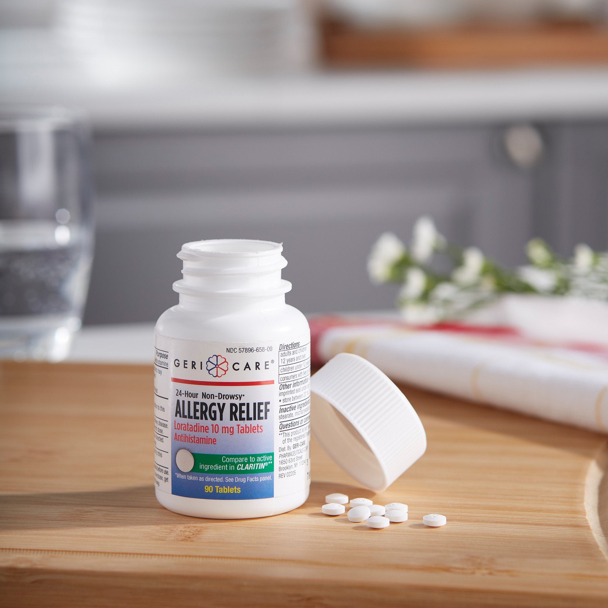 Allergy Relief Geri-Care® 10 mg Strength Tablet 90 per Bottle - image 7