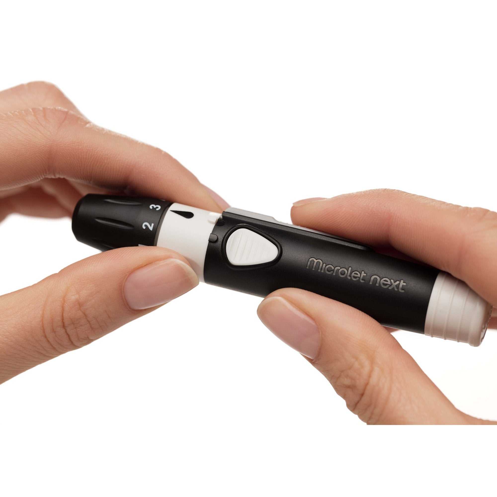 Lancing Device Microlet® Push Button Activation Finger - image 3