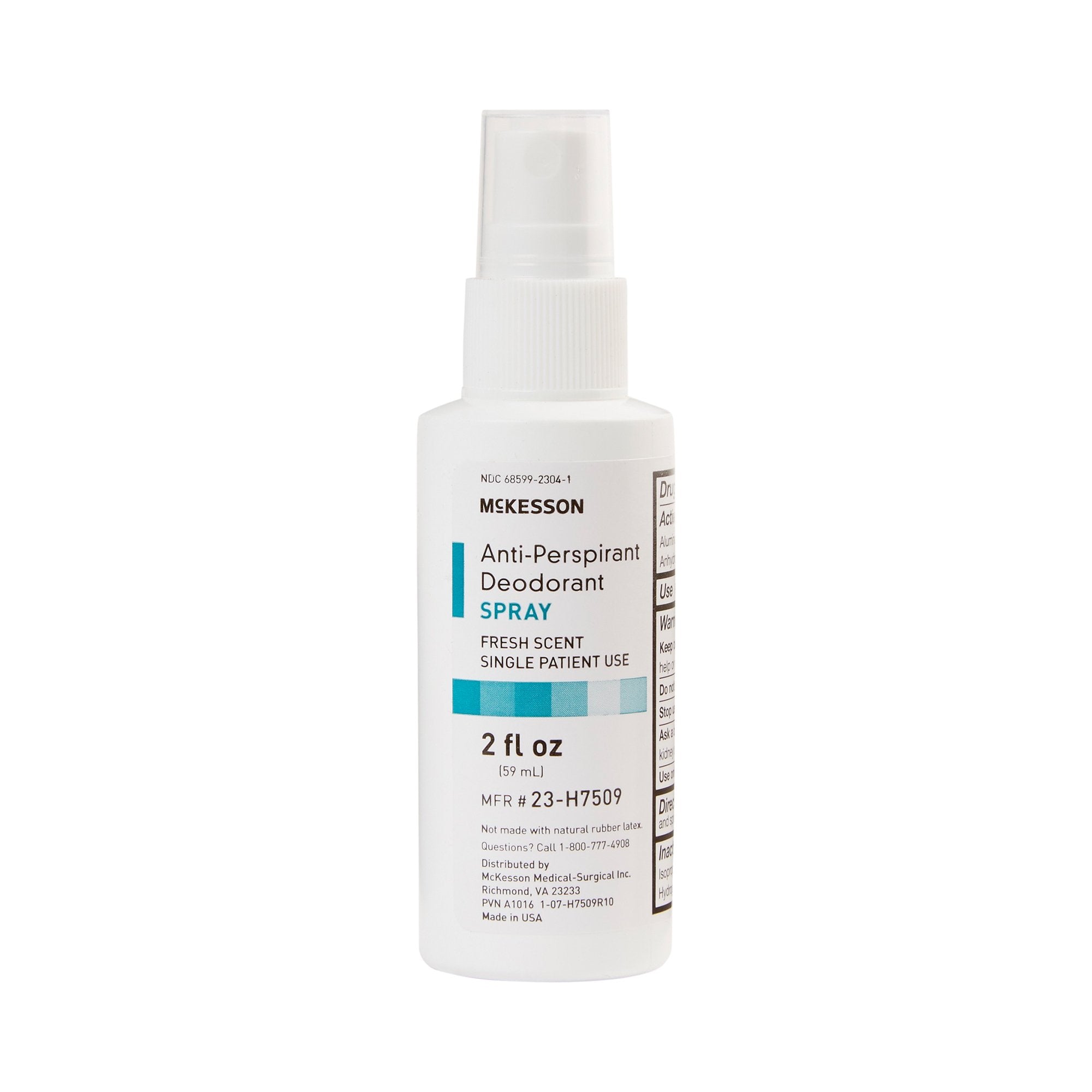 Antiperspirant / Deodorant McKesson Pump Spray 2 oz. Fresh Scent