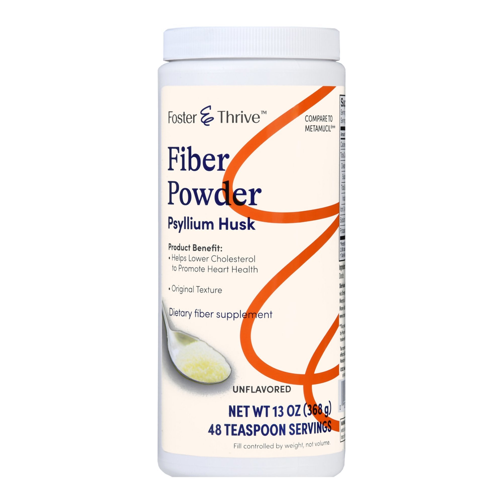 Foster & Thrive™ Fiber Powder Original Texture Unflavored