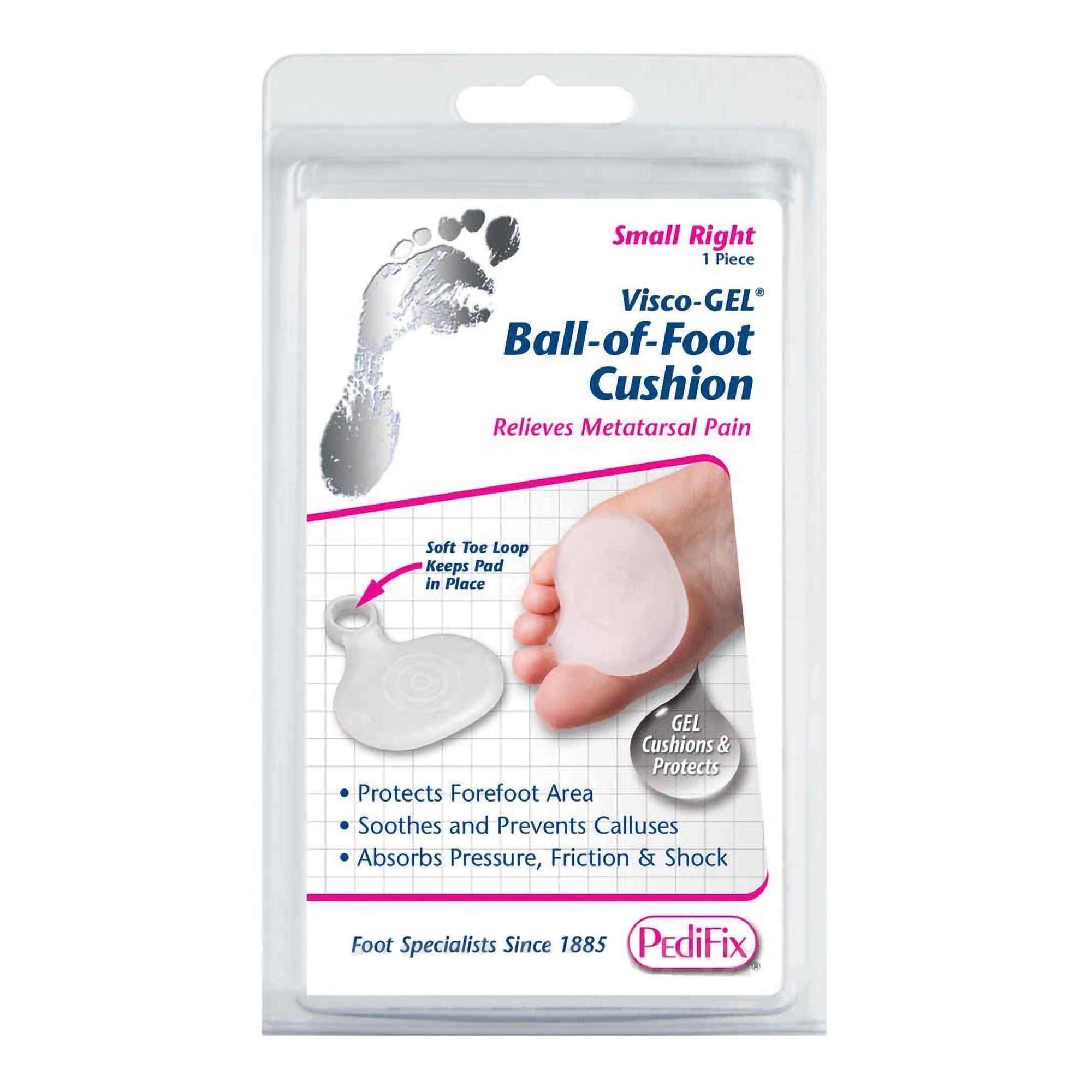 Metatarsal Cushion PediFix® Small Without Fastening Right Foot - image 3