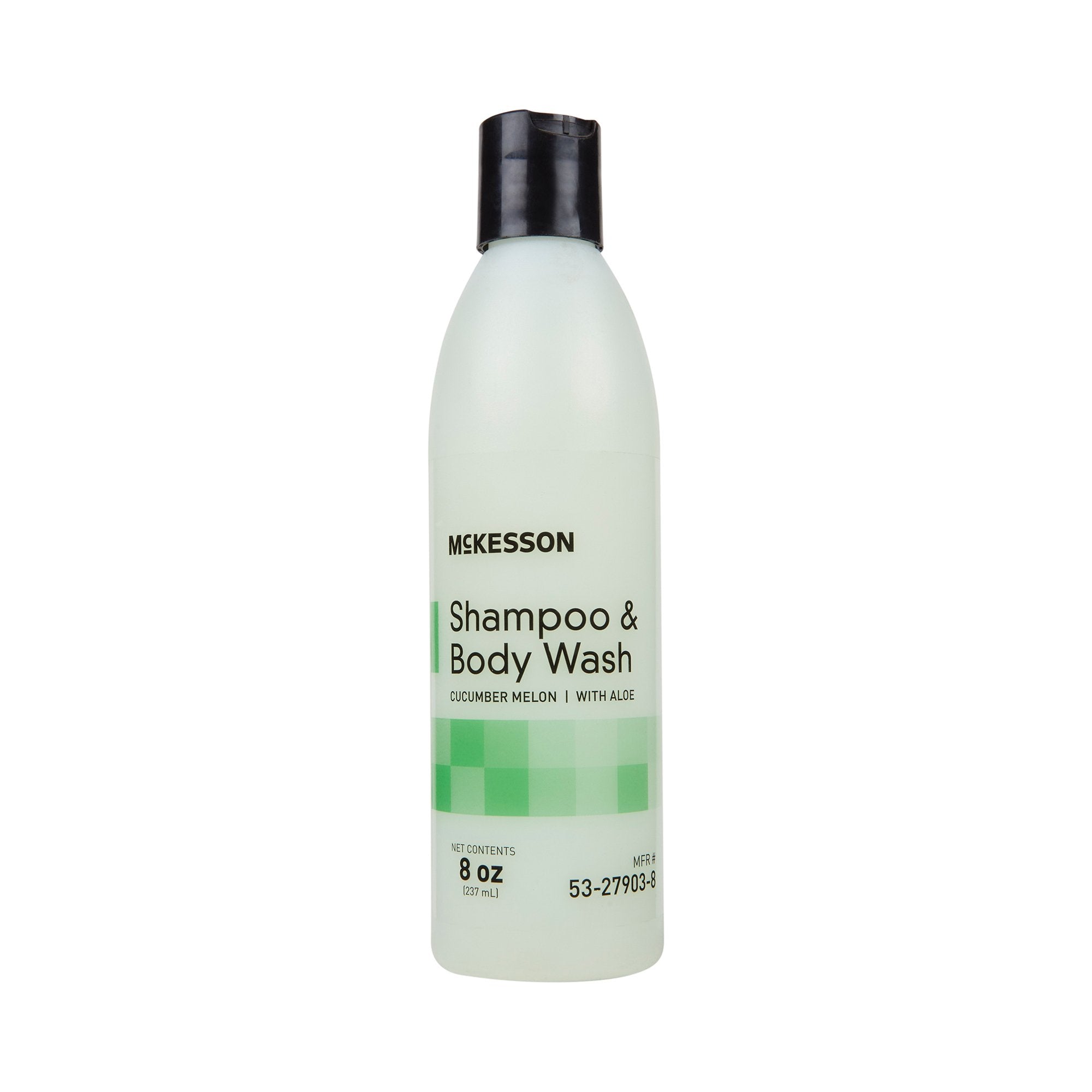 Shampoo and Body Wash McKesson 8 oz. Flip Top Bottle Cucumber Melon Scent - image 4