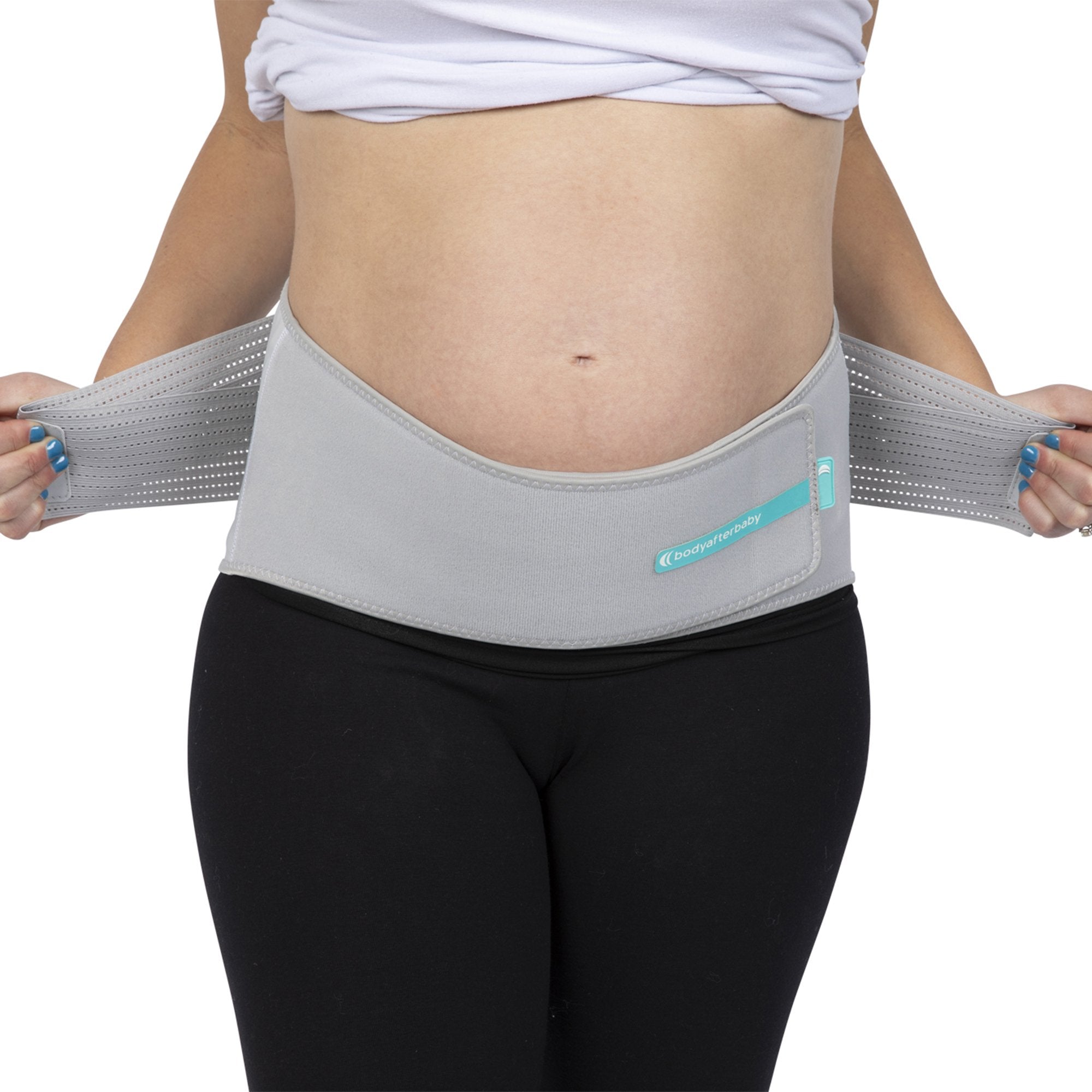 Maternity Support Belt NINER Premium Medium Hook and Loop Closure 32 to 40 Inch Under Belly Circumference / 4 to 8 Pre-Pregnancy Pant Size Adult - image 3