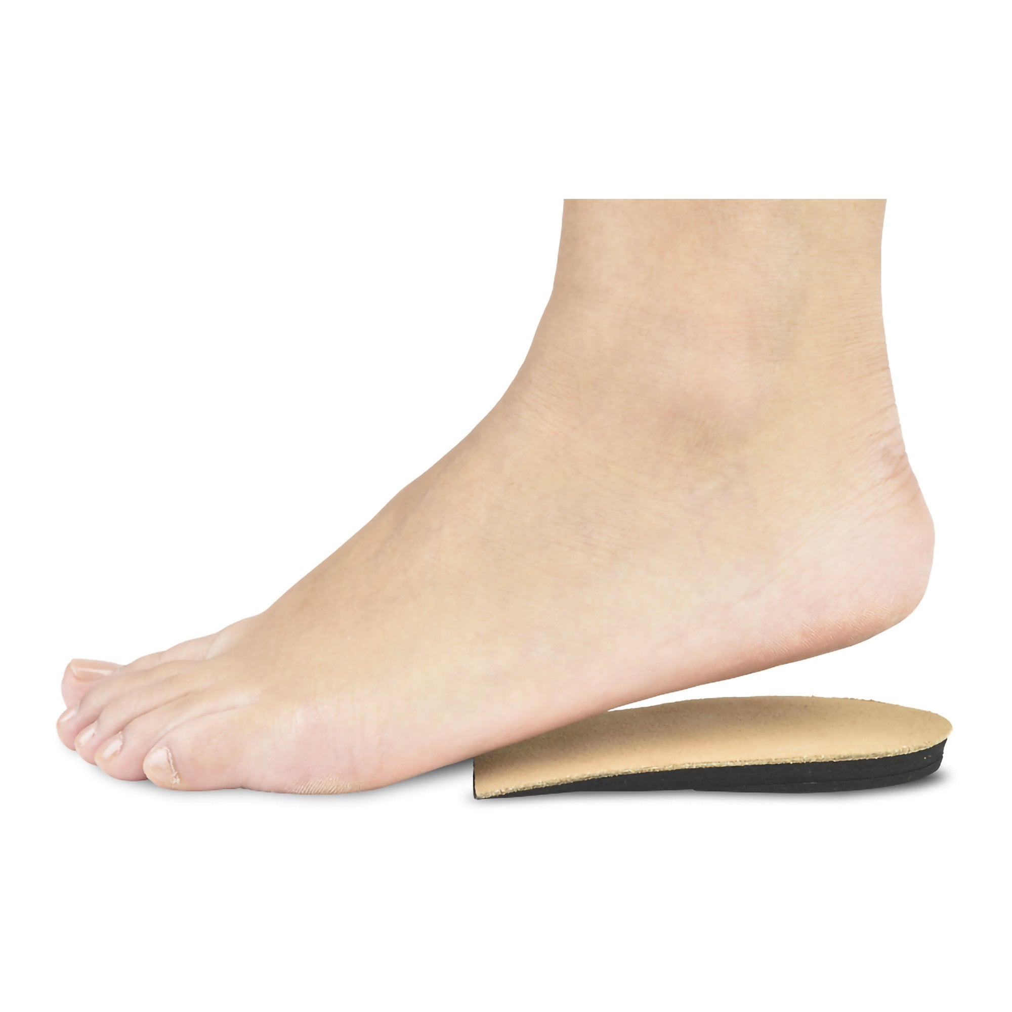 Heel Lift Silipos® Adjustable Leg Lift Felt / Foam Black / Brown - image 3