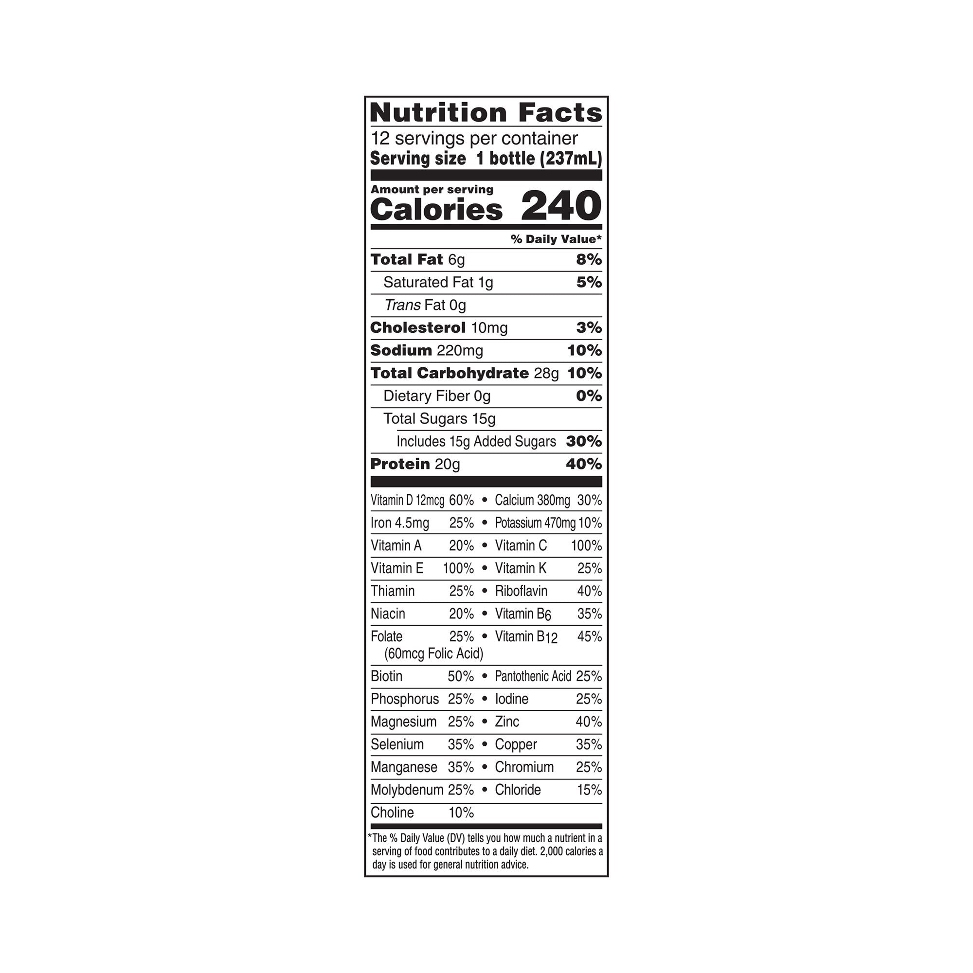 Oral Supplement Boost® High Protein Creamy Strawberry Flavor Liquid 8 oz. Bottle - image 5