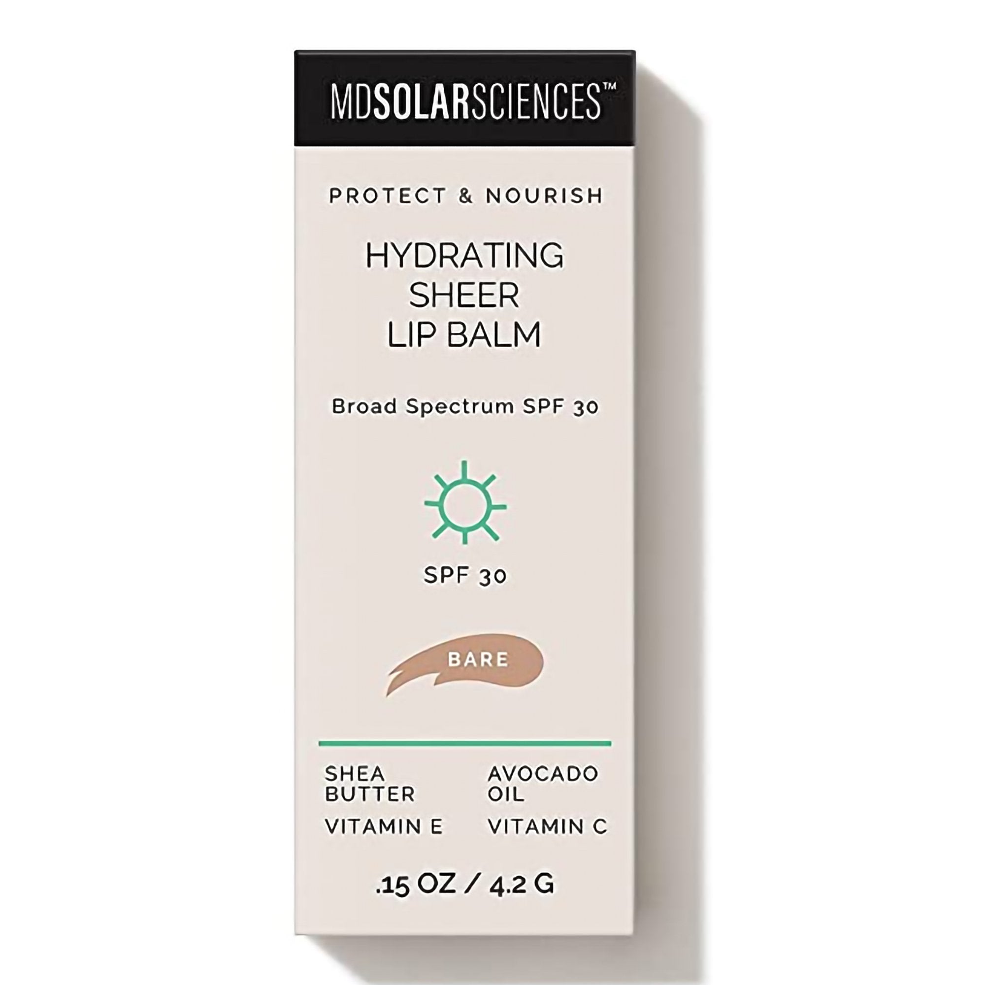 Tinted Lip Balm with Sunscreen MDSolarsciences™ Hydrating Sheer 0.15 oz. Balm Tube Unflavored - image 2