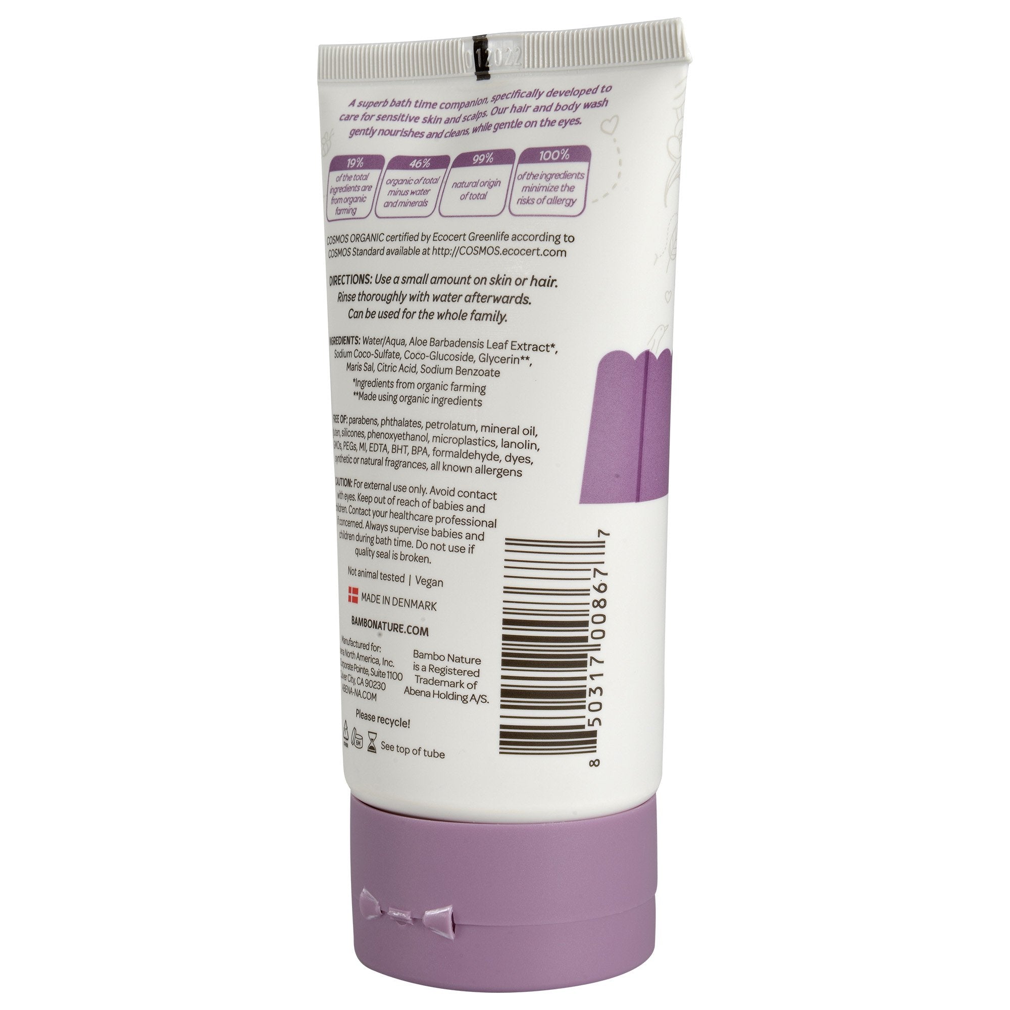 Shampoo and Body Wash Bambo® Nature Bath Buddy 5 oz. Tube Unscented - image 5