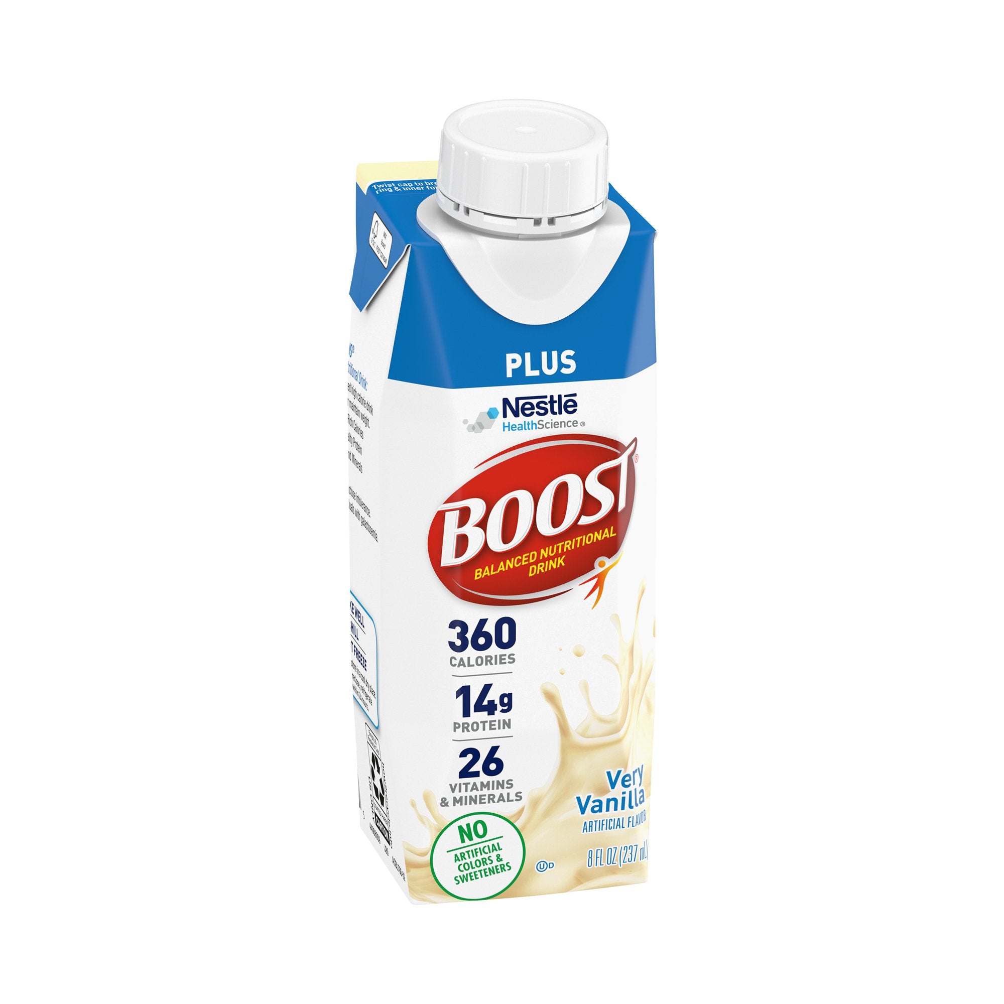 Oral Supplement Boost Plus® Very Vanilla Flavor Liquid 8 oz. Carton - image 4