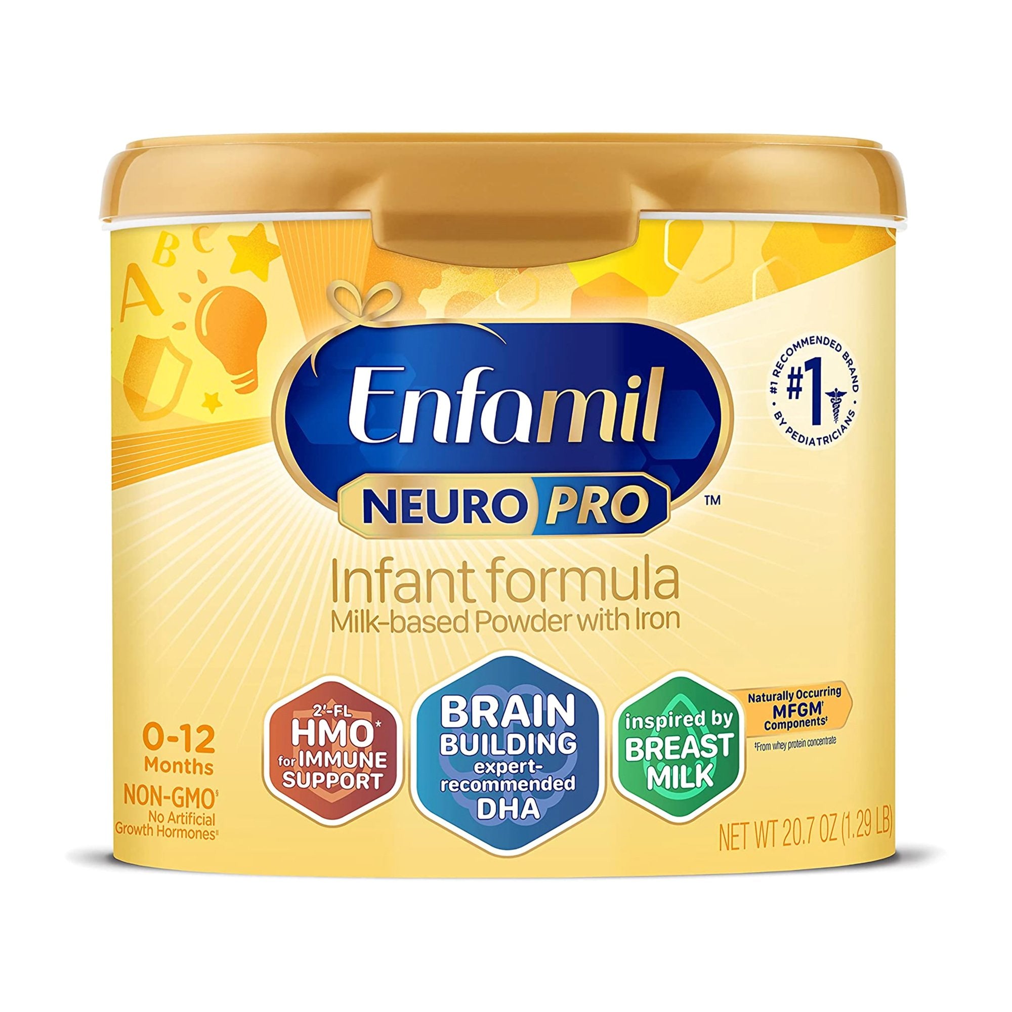 Enfamil NeuroPro™ Infant Formula Milk-Based Powder with Iron, 20.7-oz. canister