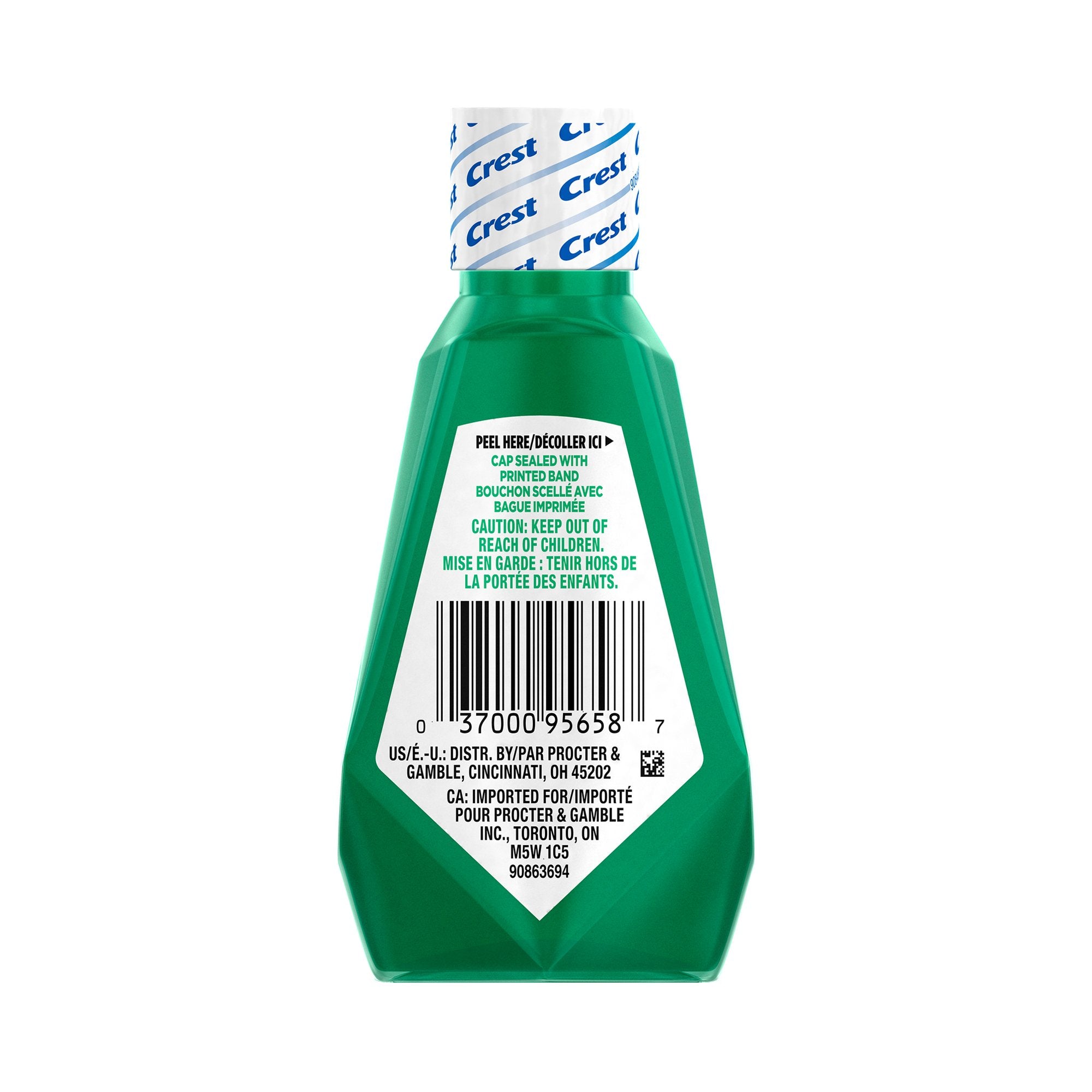 Mouthwash Crest® Scope® Classic 1.2 oz. Original Mint Flavor - image 2