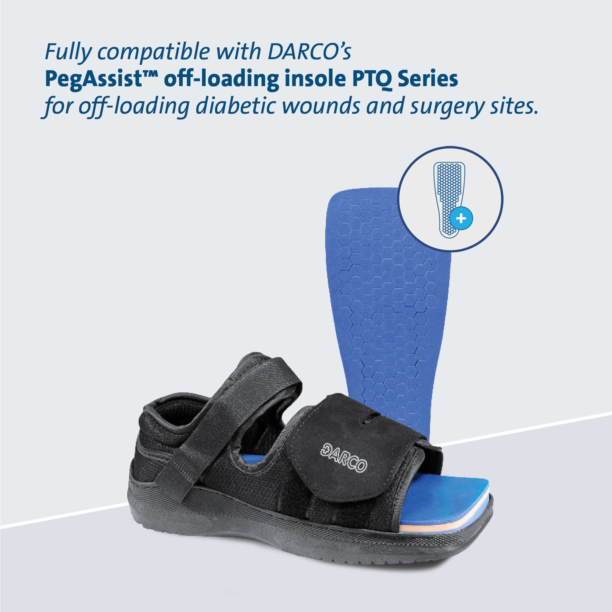 Post-Op Shoe MedSurg™ Large Male Black - image 9