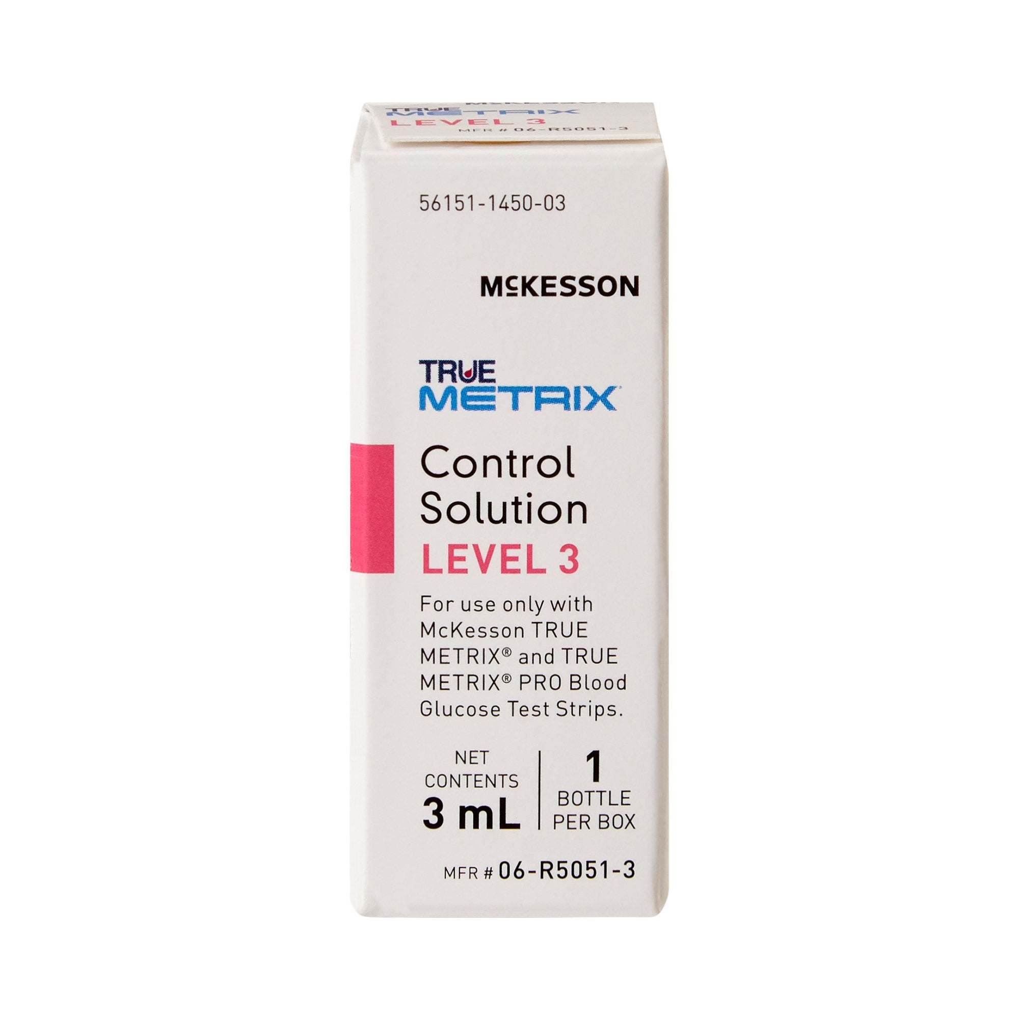 Blood Glucose Control Solution McKesson TRUE METRIX® 3 mL Level 3 - image 2