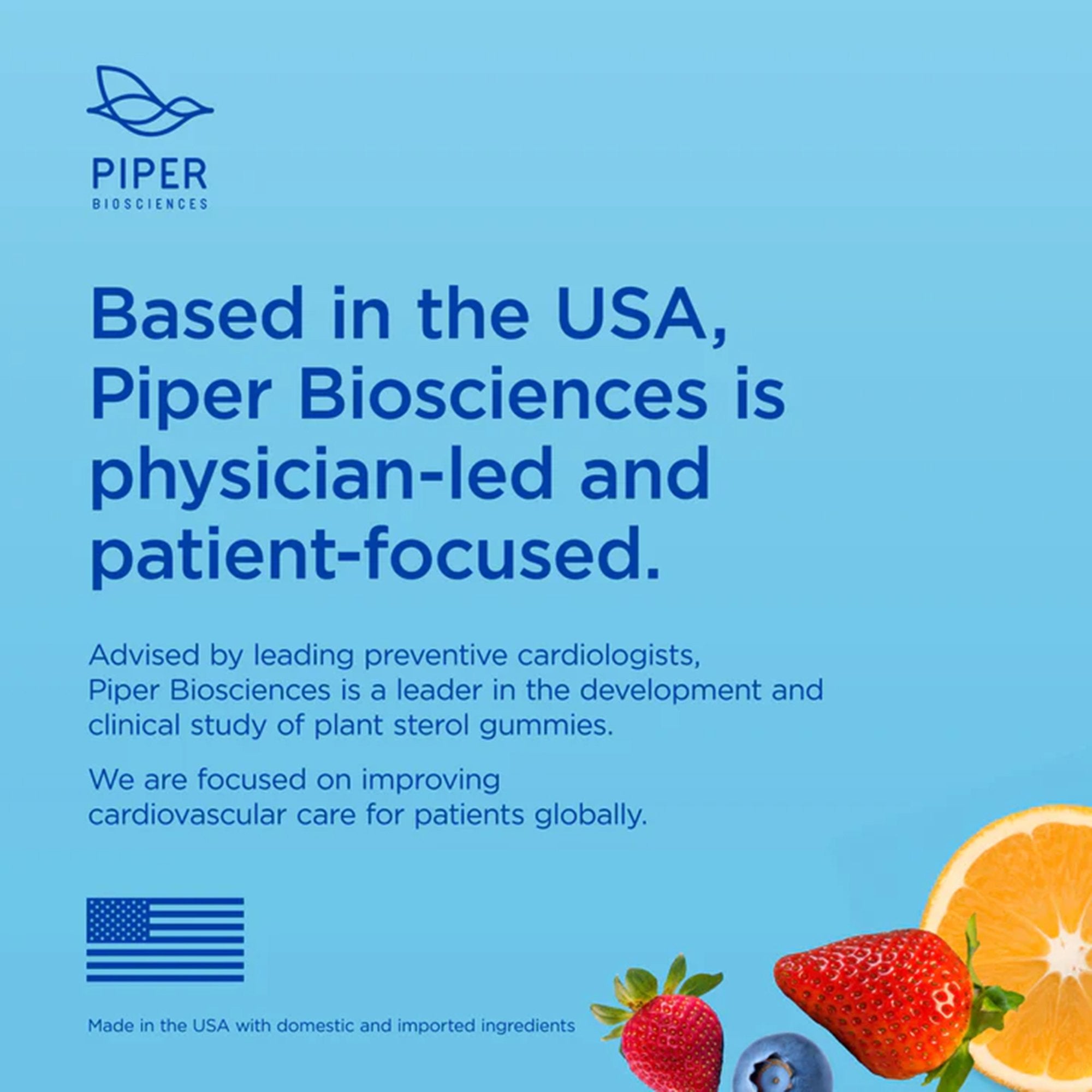 Dietary Supplement PIPER LDL® Healthy Cholesterol Plant Sterols 1.14 g Strength Gummy 4 Per Pack Fruit Flavor - image 5