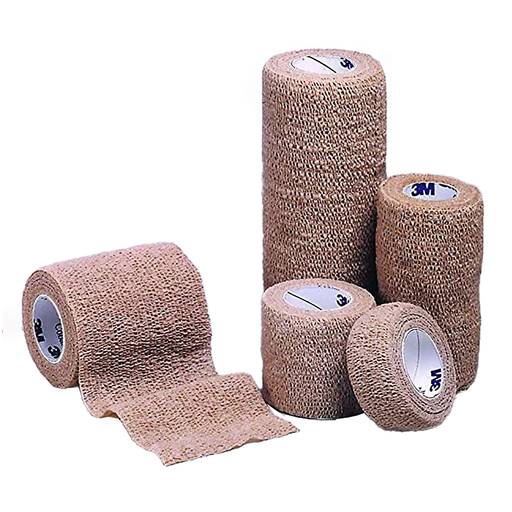 Cohesive Bandage 3M™ Coban™ LF 6 Inch X 5 Yard Self-Adherent Closure Tan NonSterile Standard Compression - image 2