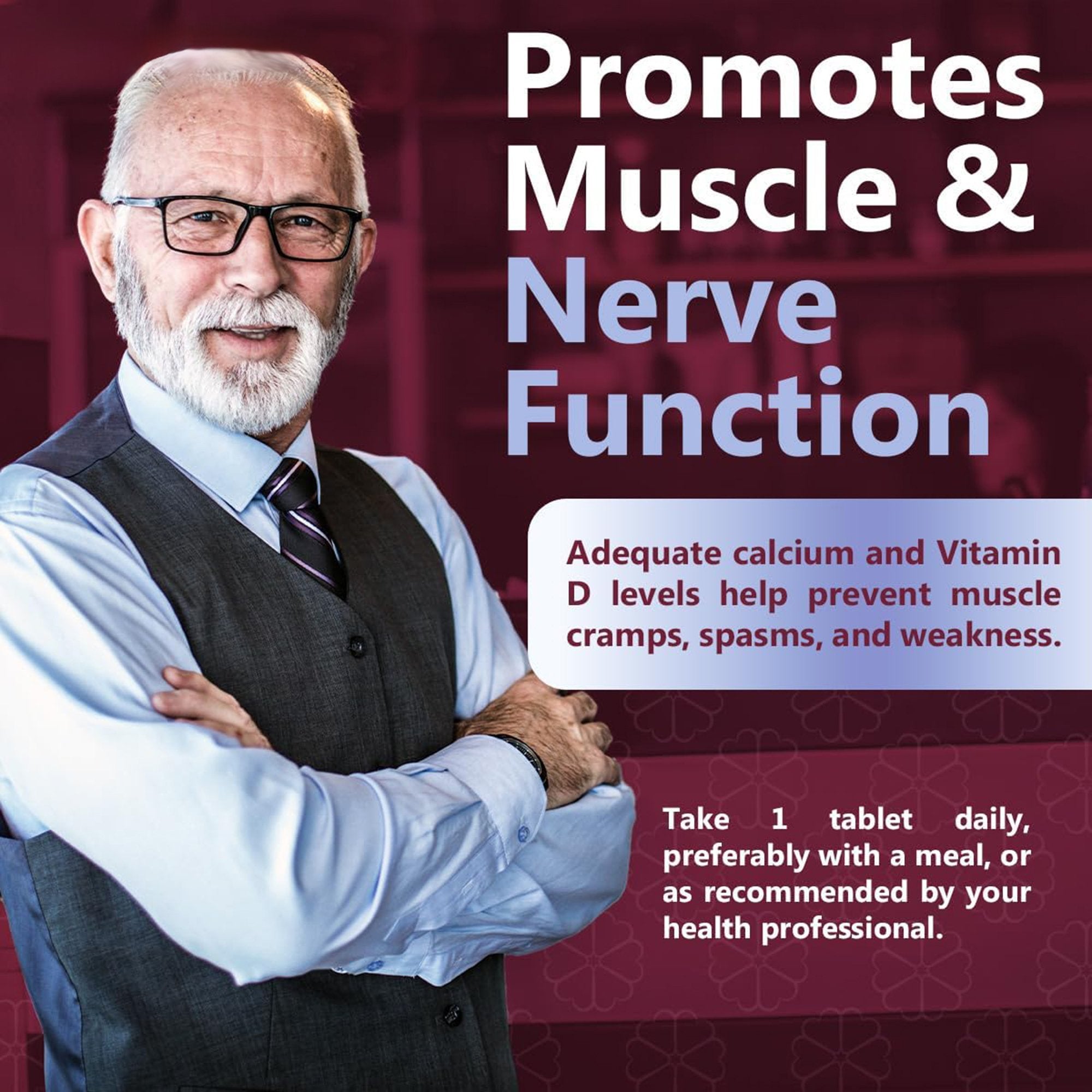 Vitamin Supplement Geri-Care® Vitamin D3 400 IU Strength Tablet 100 per Bottle - image 5