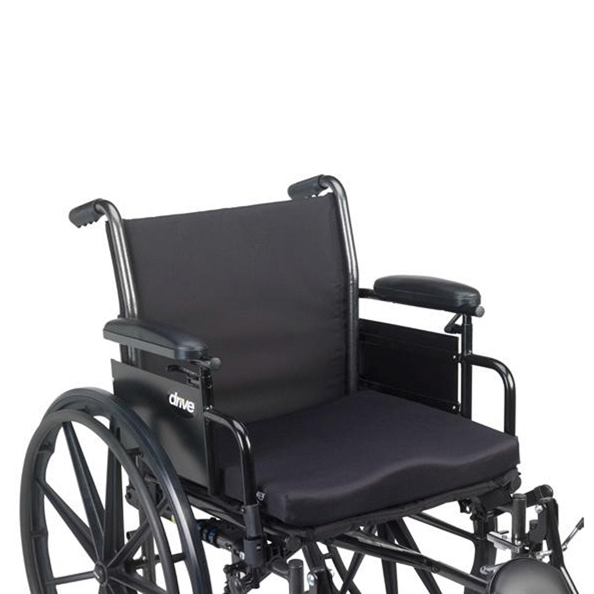 Contoured Seat Cushion drive™ 20 W X 16 L X 2 D Inch Molded Foam - image 4