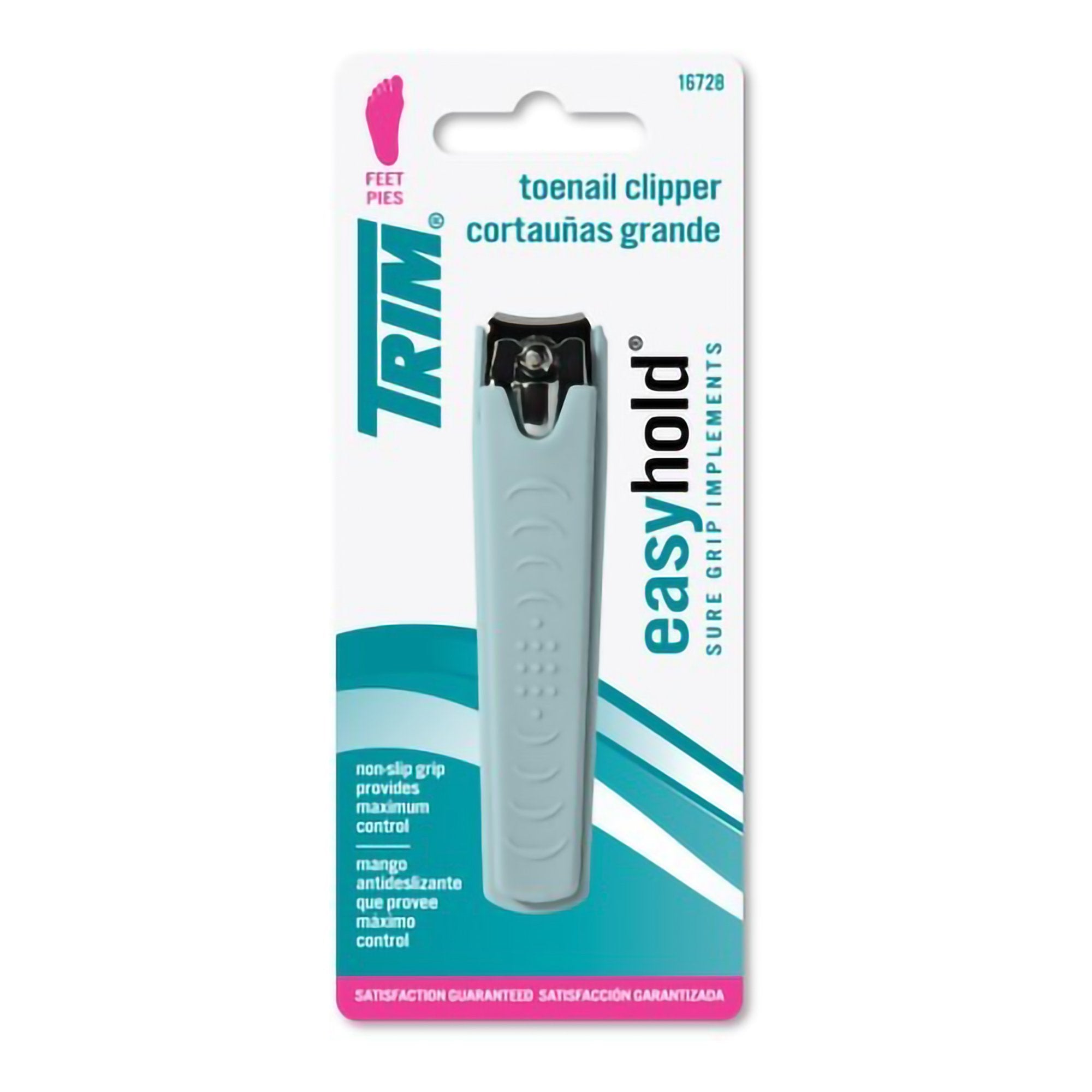Toenail Clippers Easy Hold™ Thumb Squeeze Lever