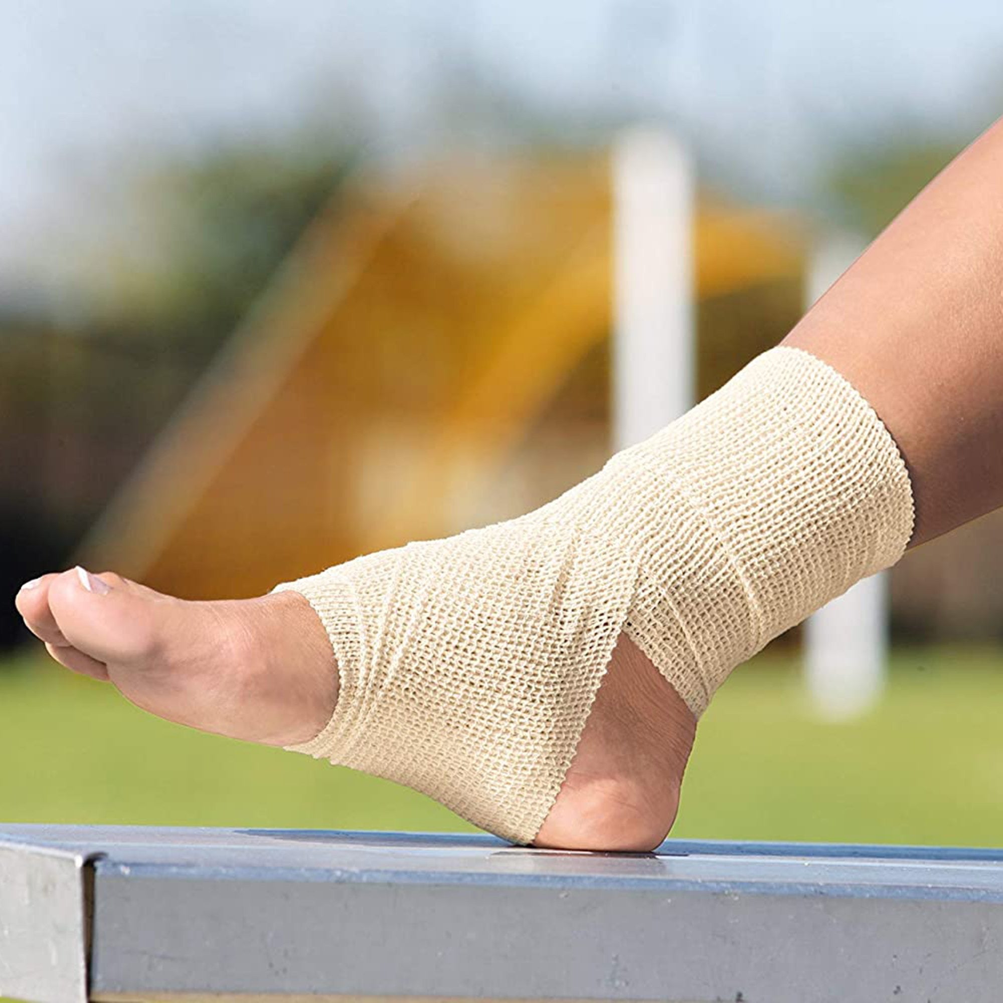 Elastic Bandage 3M™ ACE™ 3 Inch Width X 5-3/10 Foot Self-Adherent Closure Tan NonSterile Standard Compression - image 3