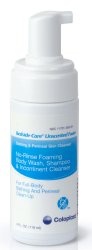 Coloplast Bedside-Care Foam Cleanser, Unscented, Shampoo and Body Wash, 4 ounces