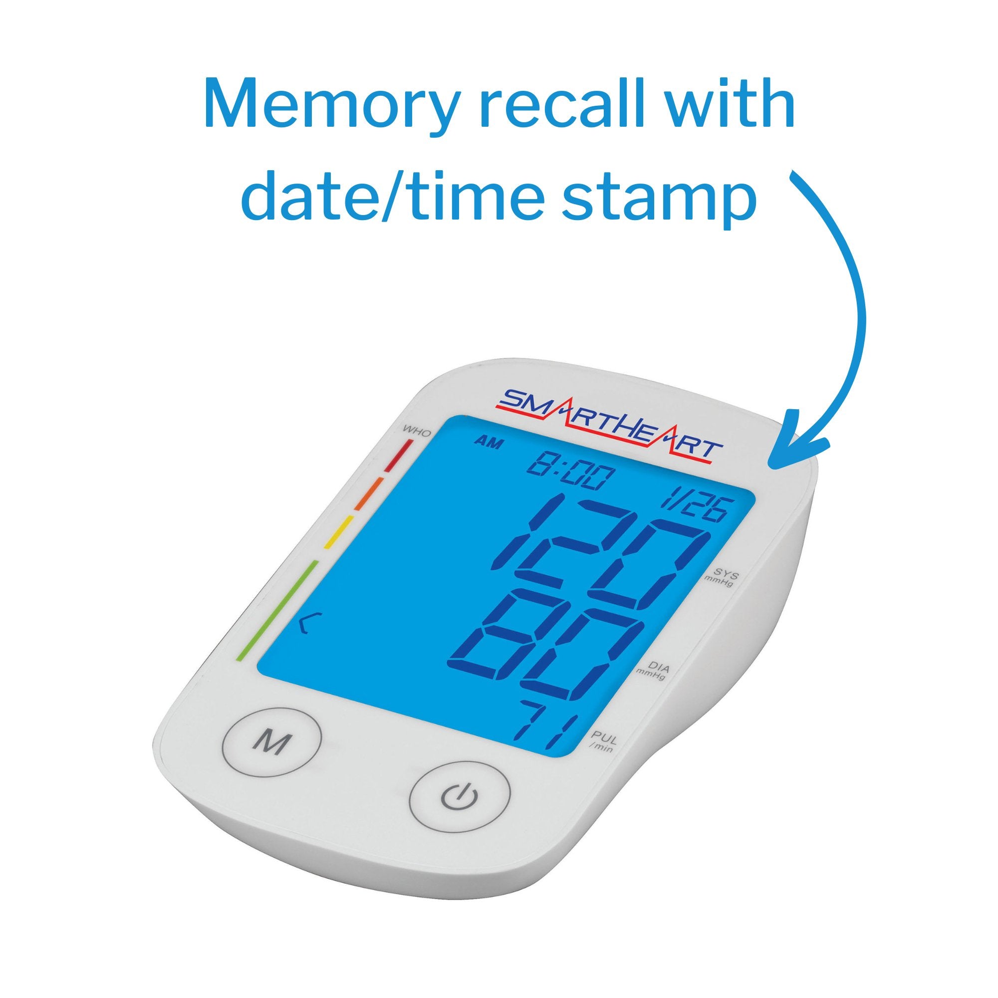 Home Automatic Digital Blood Pressure Monitor Veridian Multiple Sizes Nylon Cuff 22–30 cm to 30–42 cm Desk Model - image 9