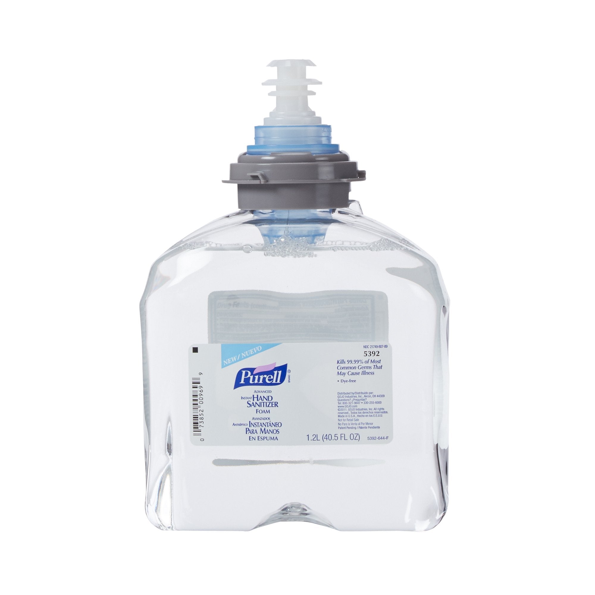 Hand Sanitizer Purell® Advanced 1,200 mL Ethyl Alcohol Foaming Dispenser Refill Bottle - image 2