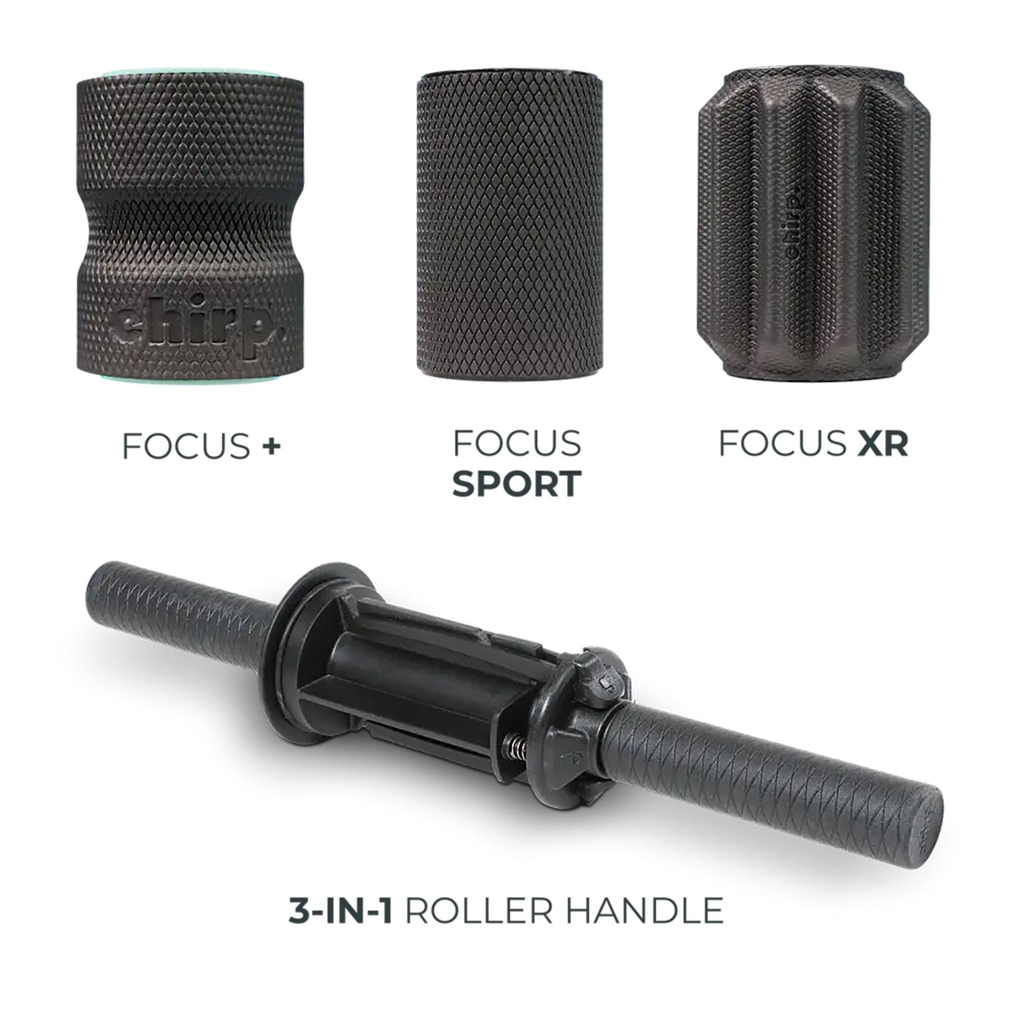 Hand-Held Massager Chirp 5 Inch Wheel Length X 15-1/2 Inch Roller - image 4