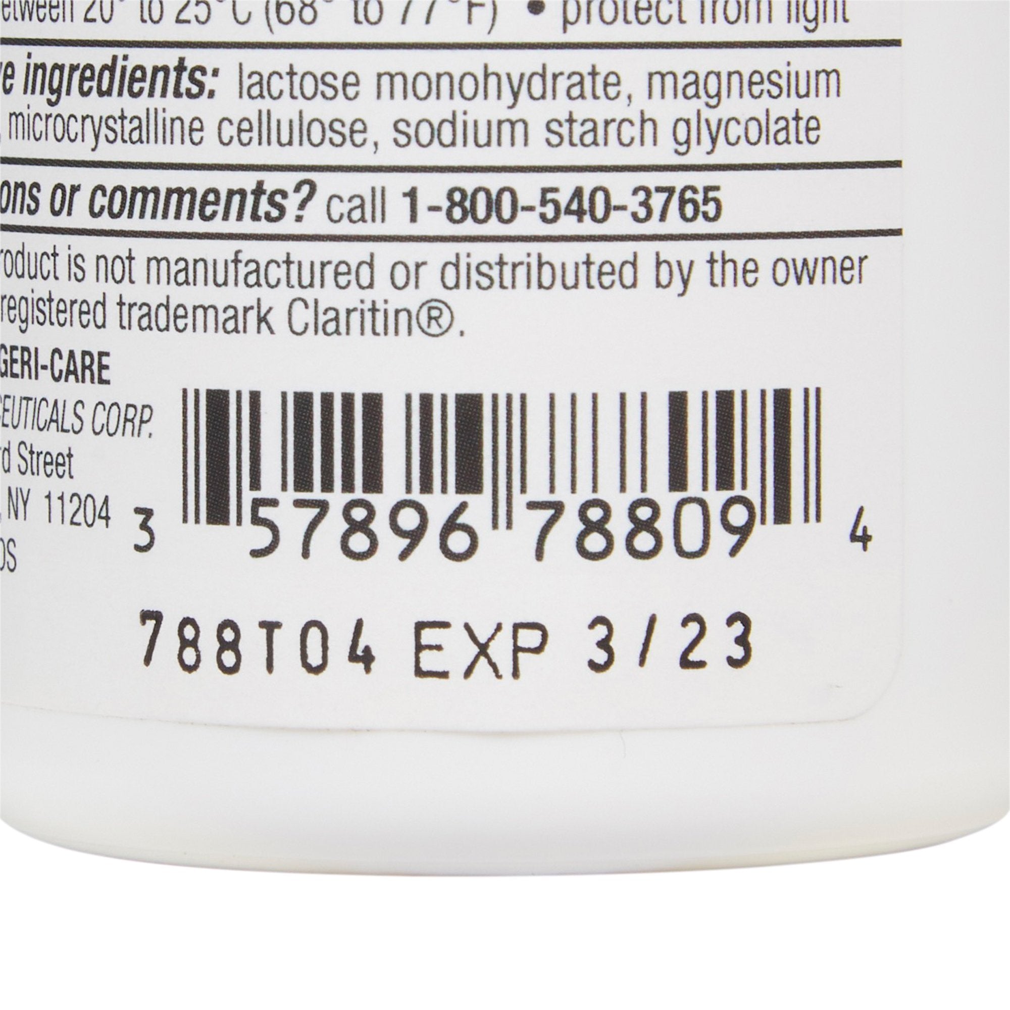 Allergy Relief Geri-Care® 10 mg Strength Tablet 90 per Bottle - image 6