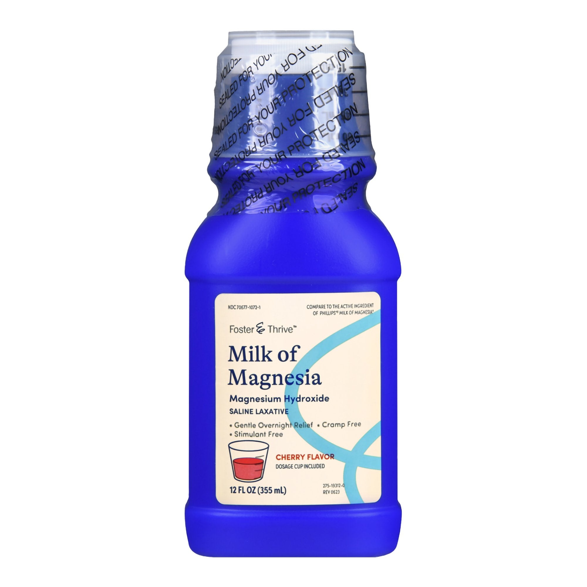 Foster & Thrive™ Milk of Magnesia Magnesium Hydroxide Liquid Cherry
