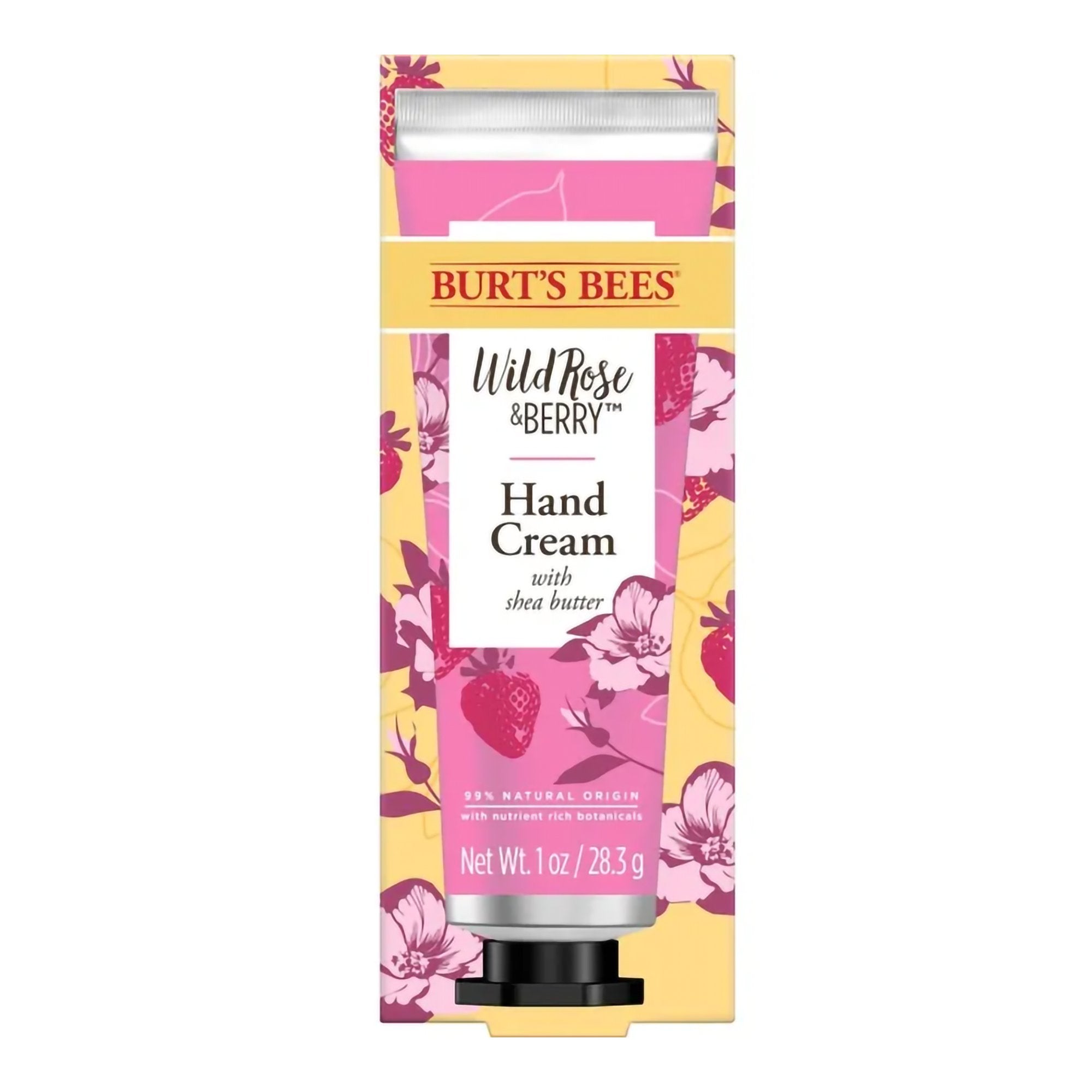 Hand Moisturizer Burt's Bees® Wild Rose and Berry™ 1 oz. Tube Floral Scent Cream