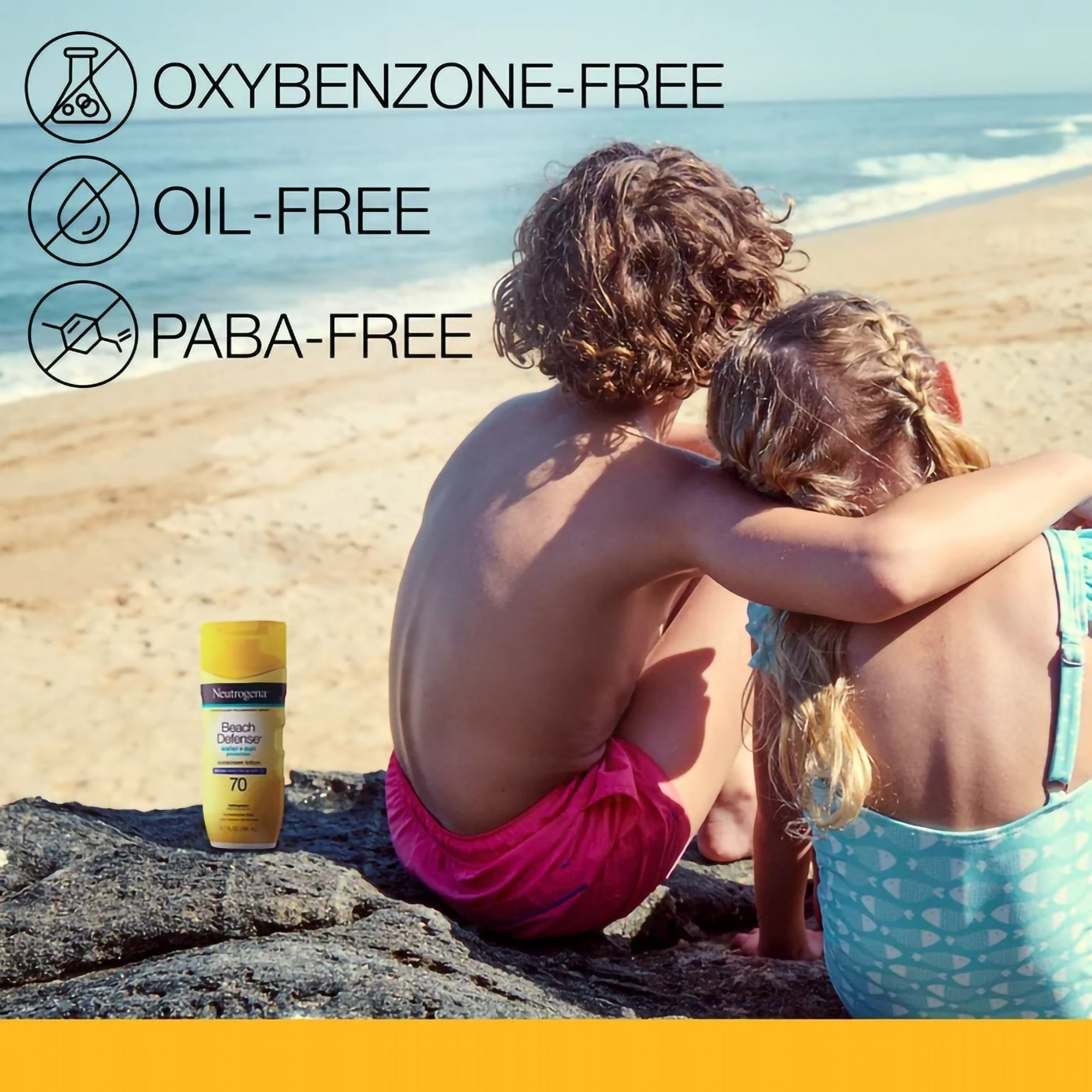 Sunscreen Neutrogena® Beach Defense® SPF 70 Lotion 6.7 oz. Bottle - image 4